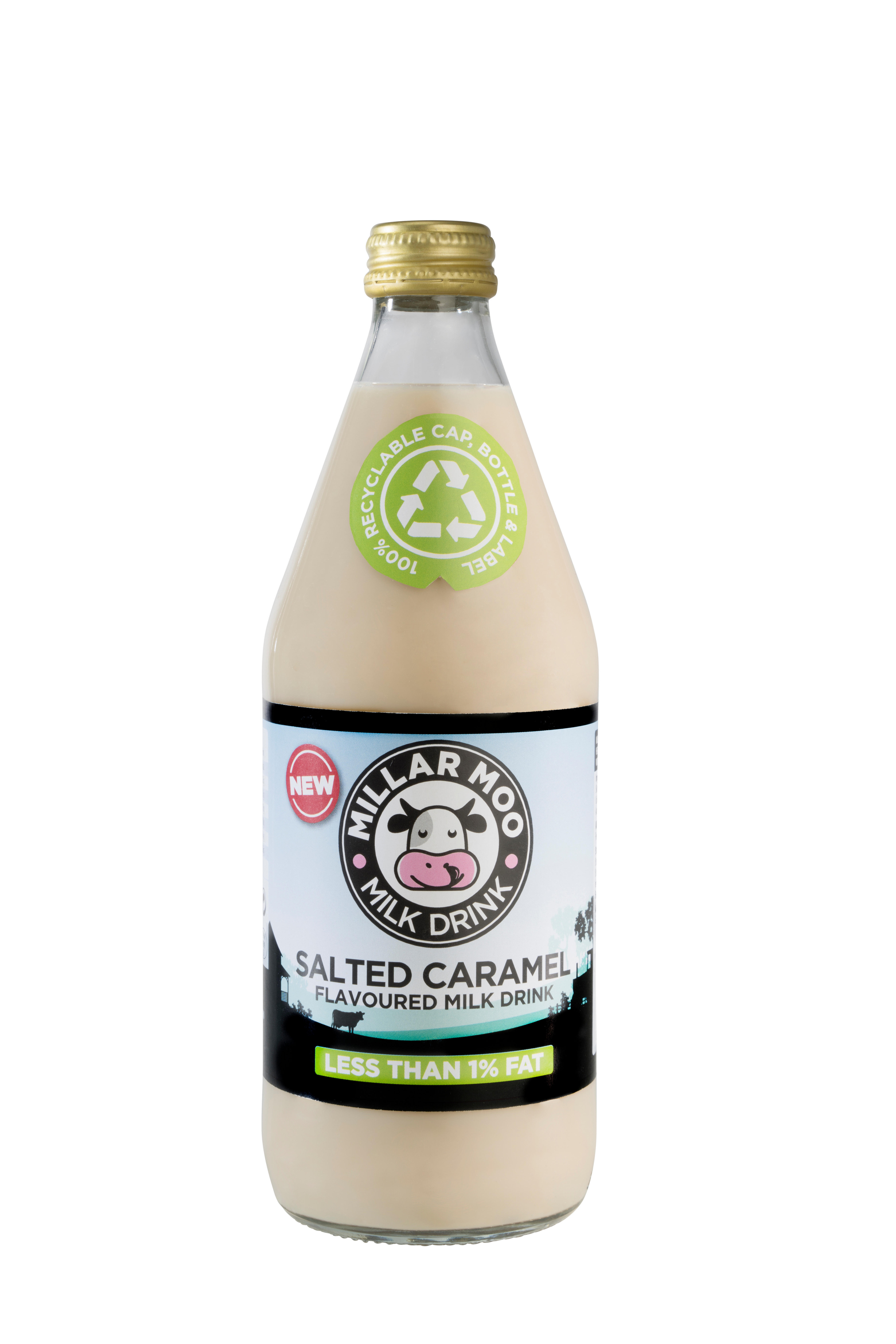 Millar Moo Salted Caramel Milk Drink Milkshakes Iceland Foods