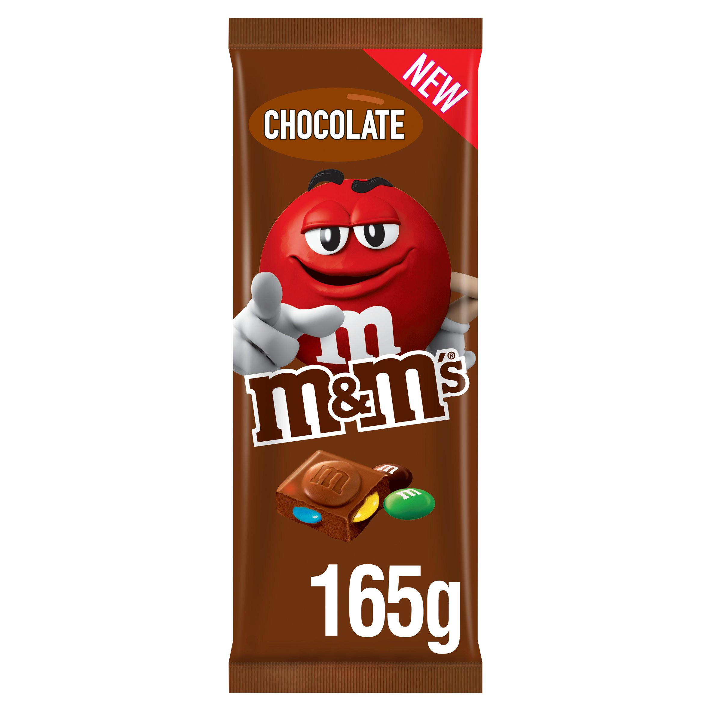 M&M's Chocolate Block 165g Single Chocolate Bars & Bags Iceland Foods