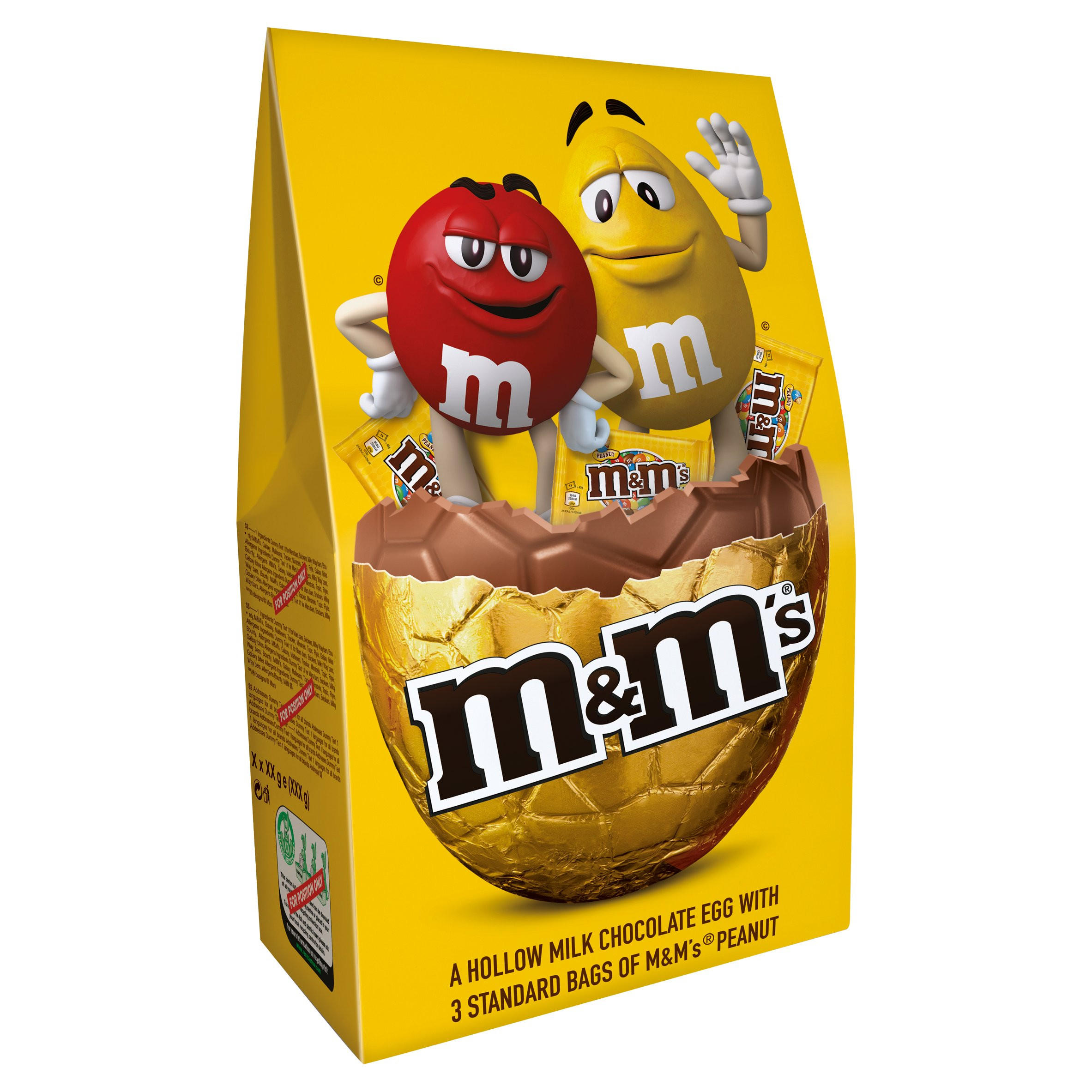 MandMs Peanut Standard Bag