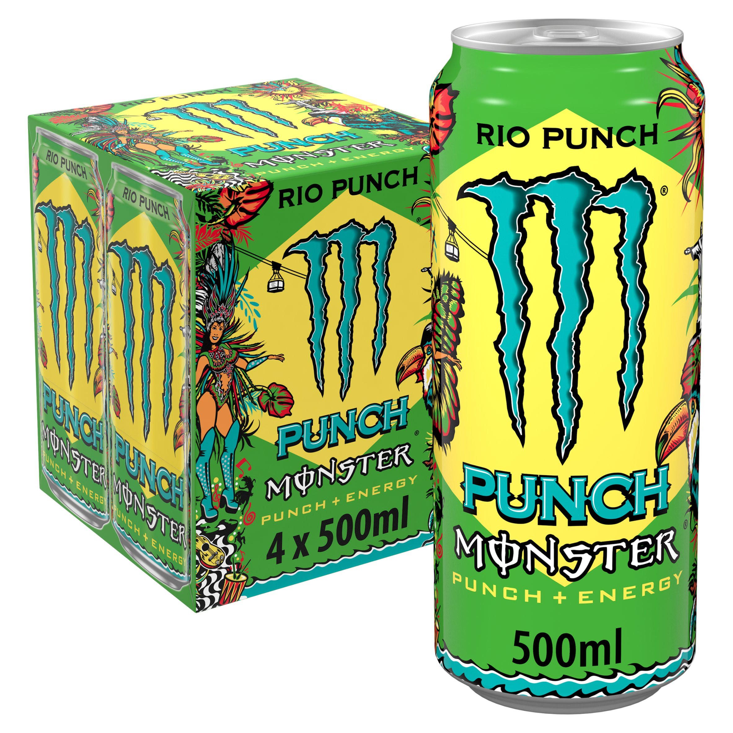 Monster Energy Drink 4x500ml