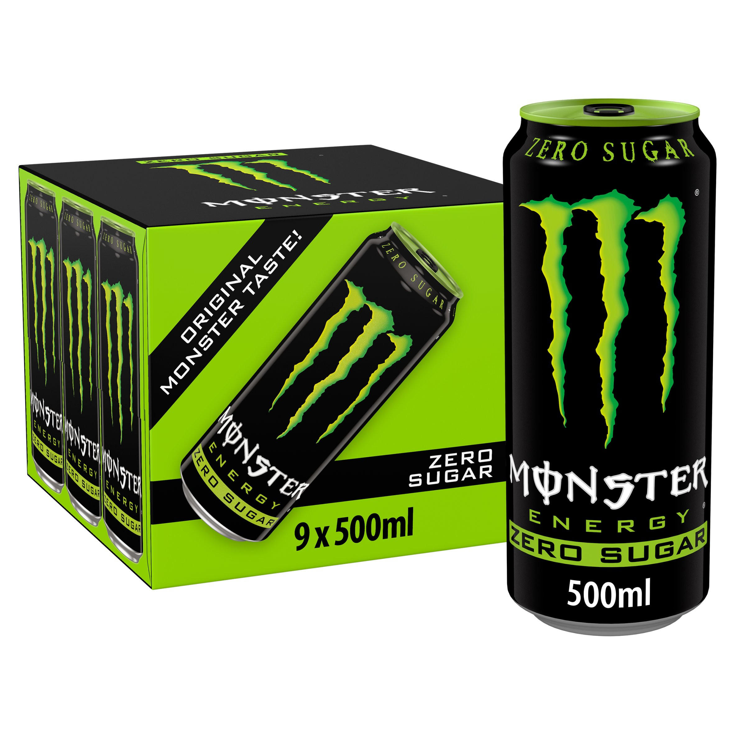 Monster Energy Zero Sugar 9x500ml