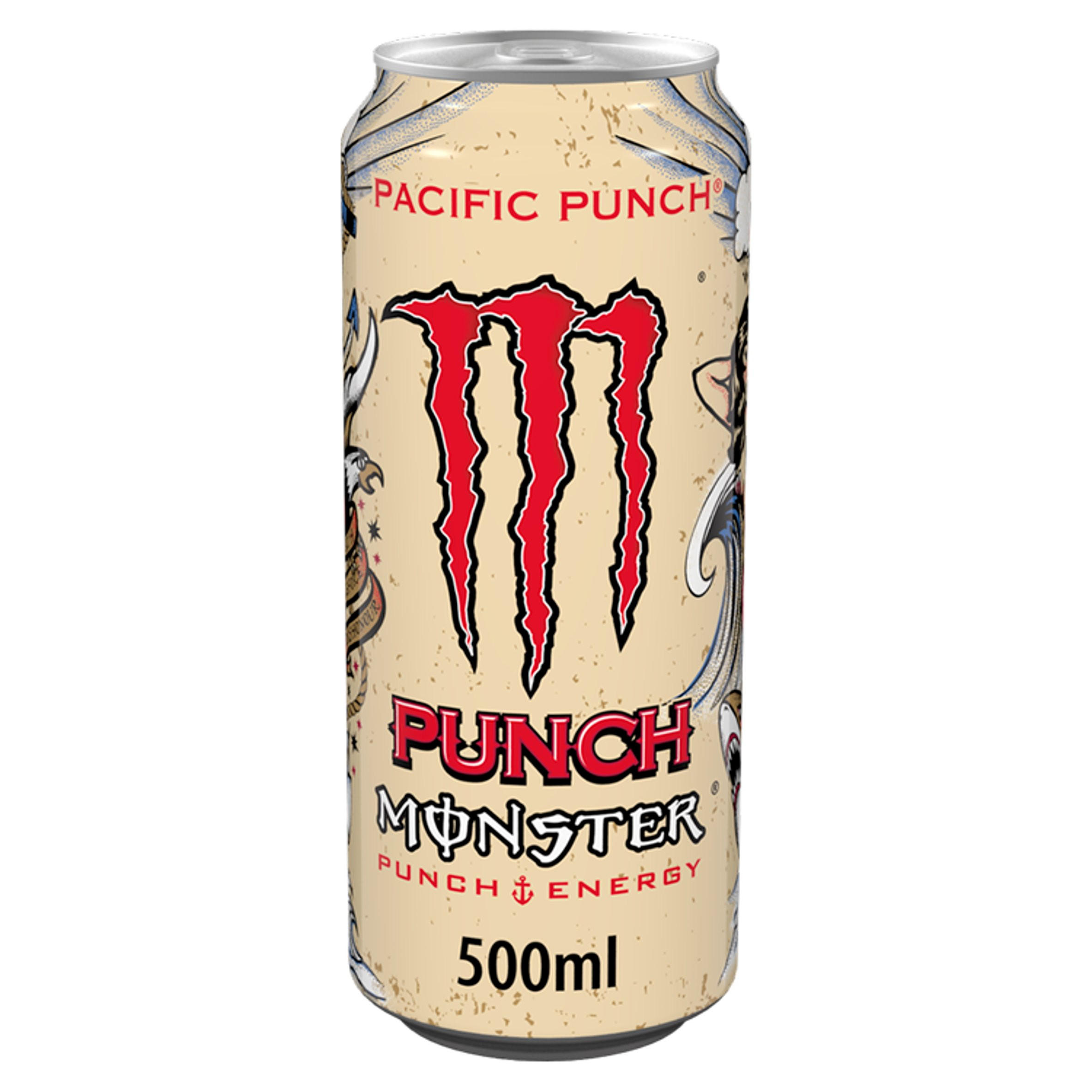 Monster Pacific Punch Energy Drink 500ml Sports And Energy Drinks