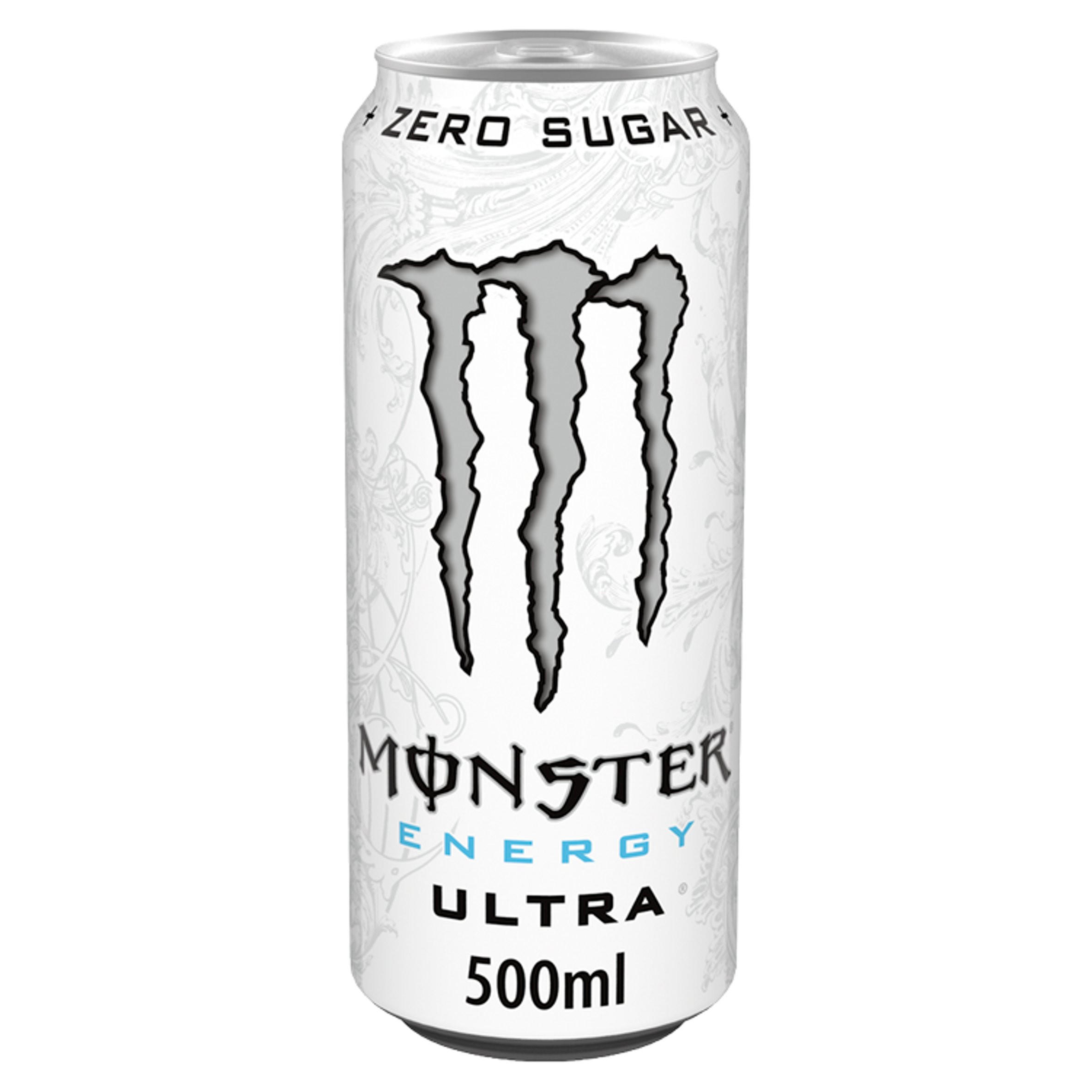 Monster Energy Drink Ultra 500ml Sports And Energy Drinks Iceland Foods