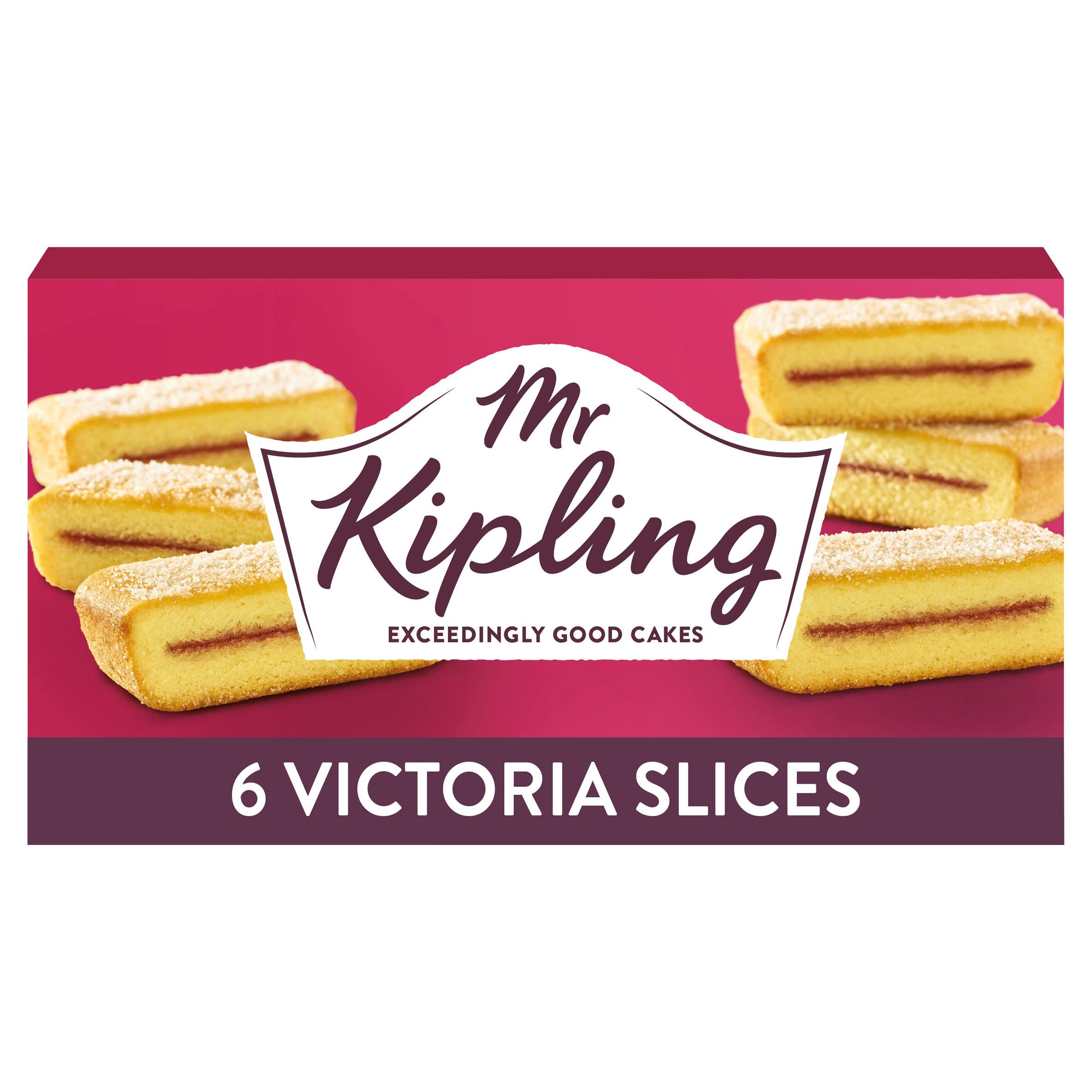 Mr Kipling 6 Victoria Slices