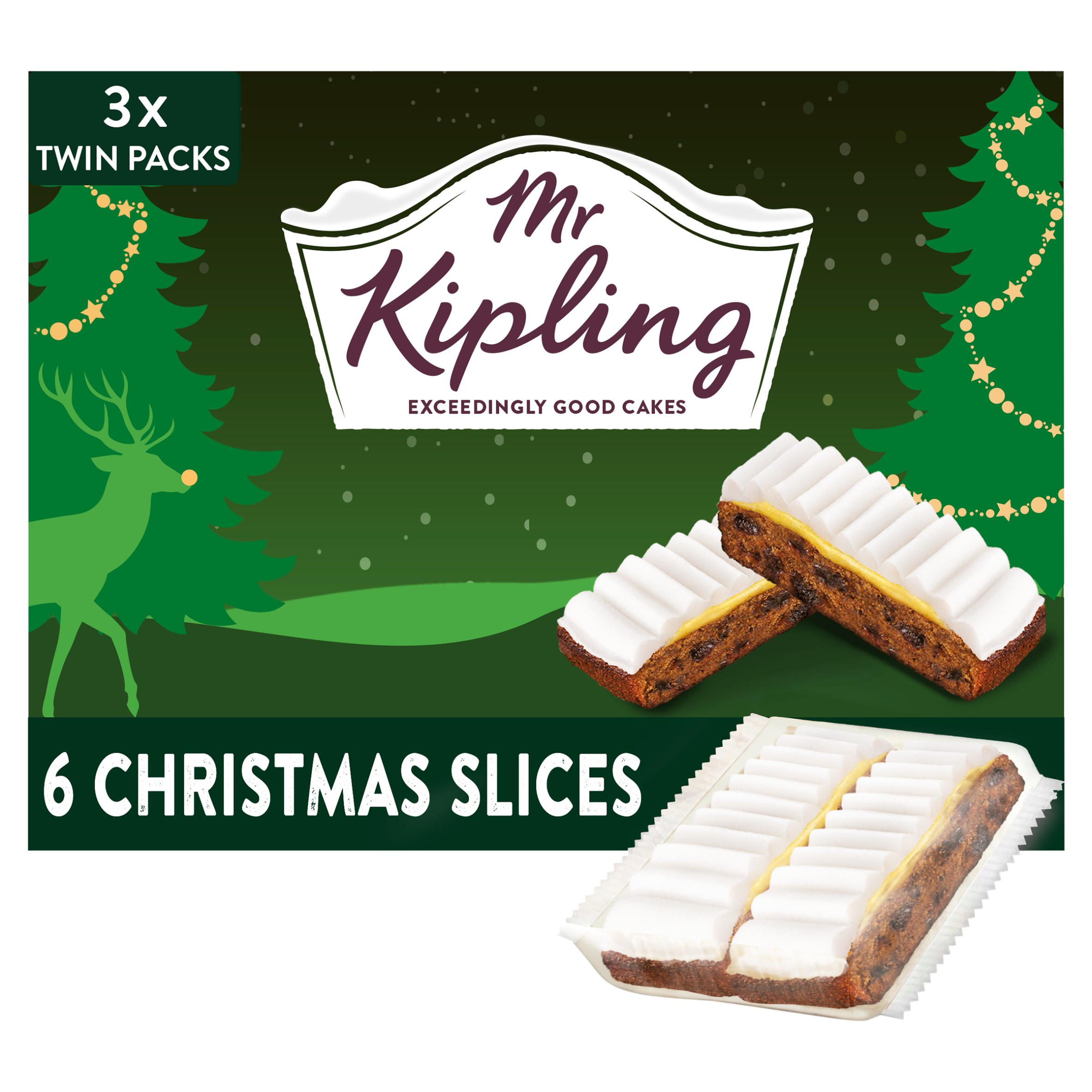 Mr Kipling Angel Cake Slices 6 Pack