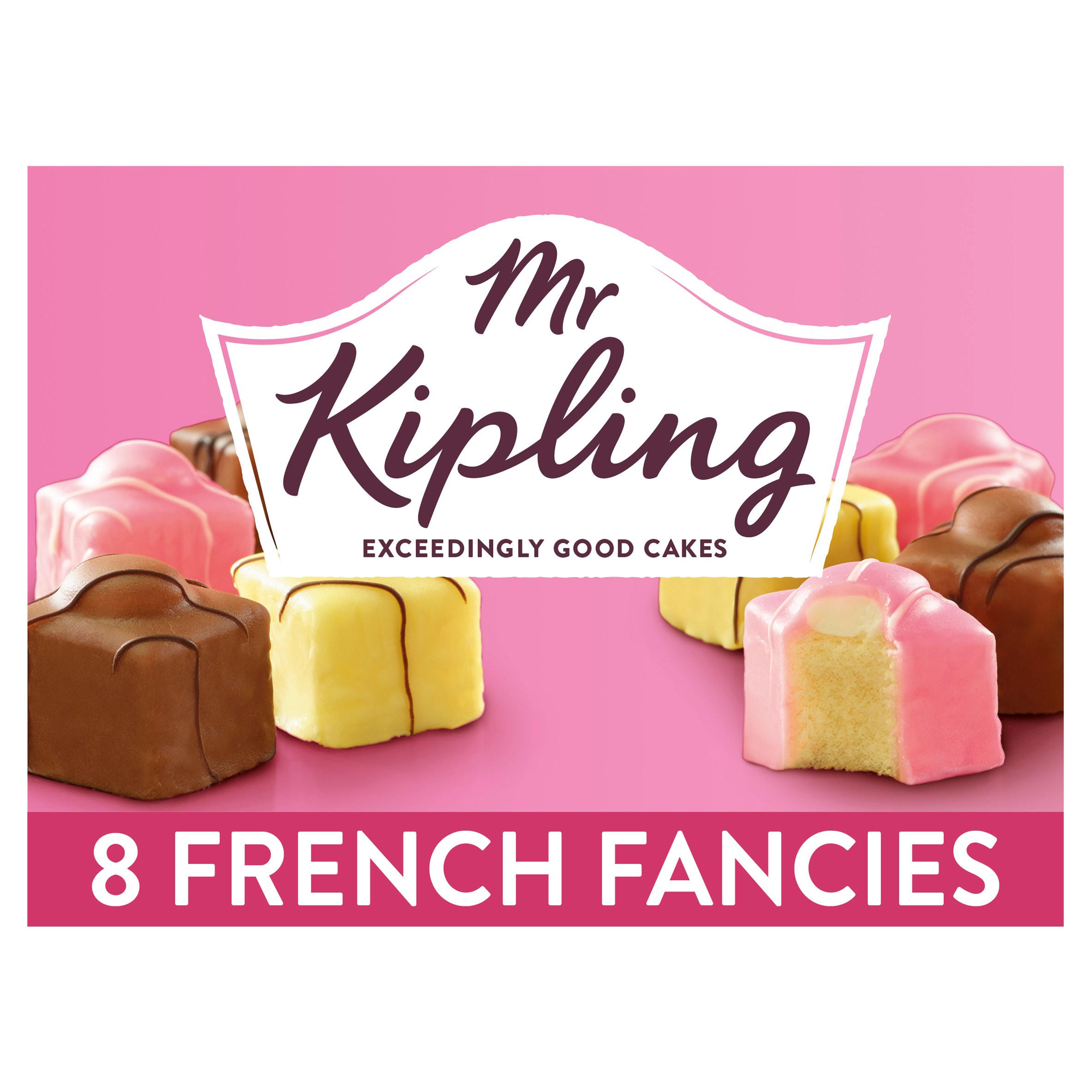 Mr Kipling French Fancies Cakes 8 Pack