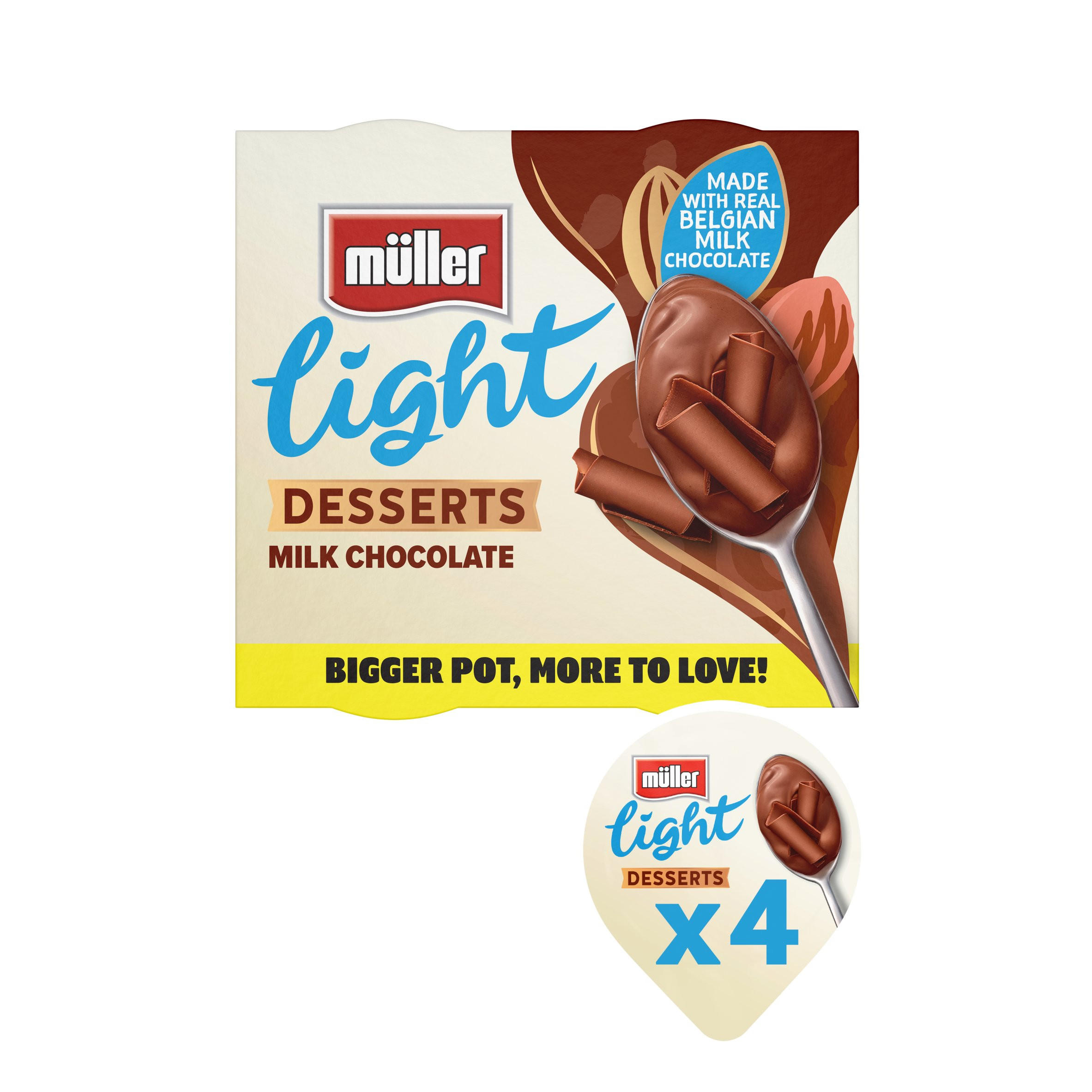 Muller light Choc Pot Chocolate & Caramel Dessert