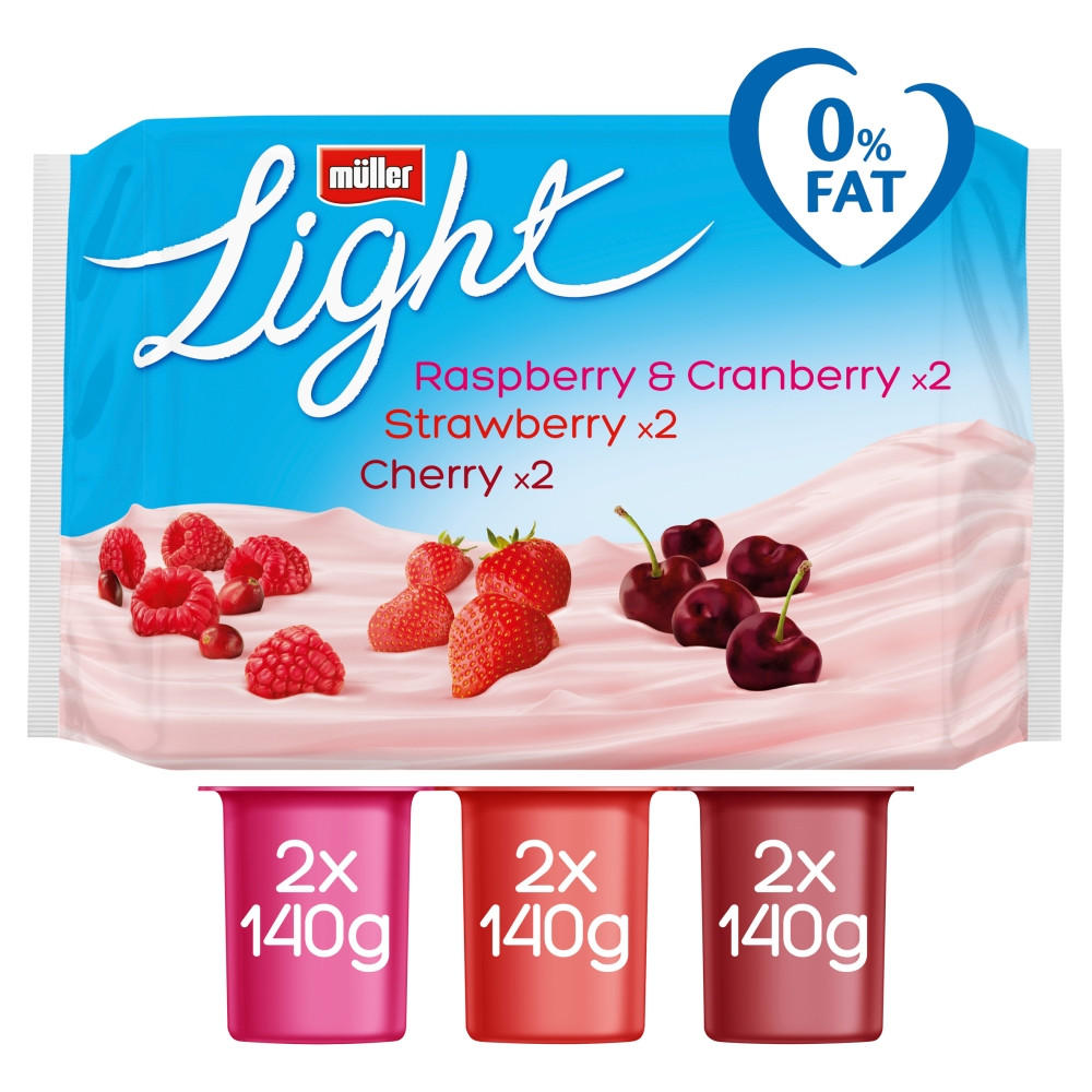 Müller Light 6 x 140g (840g)