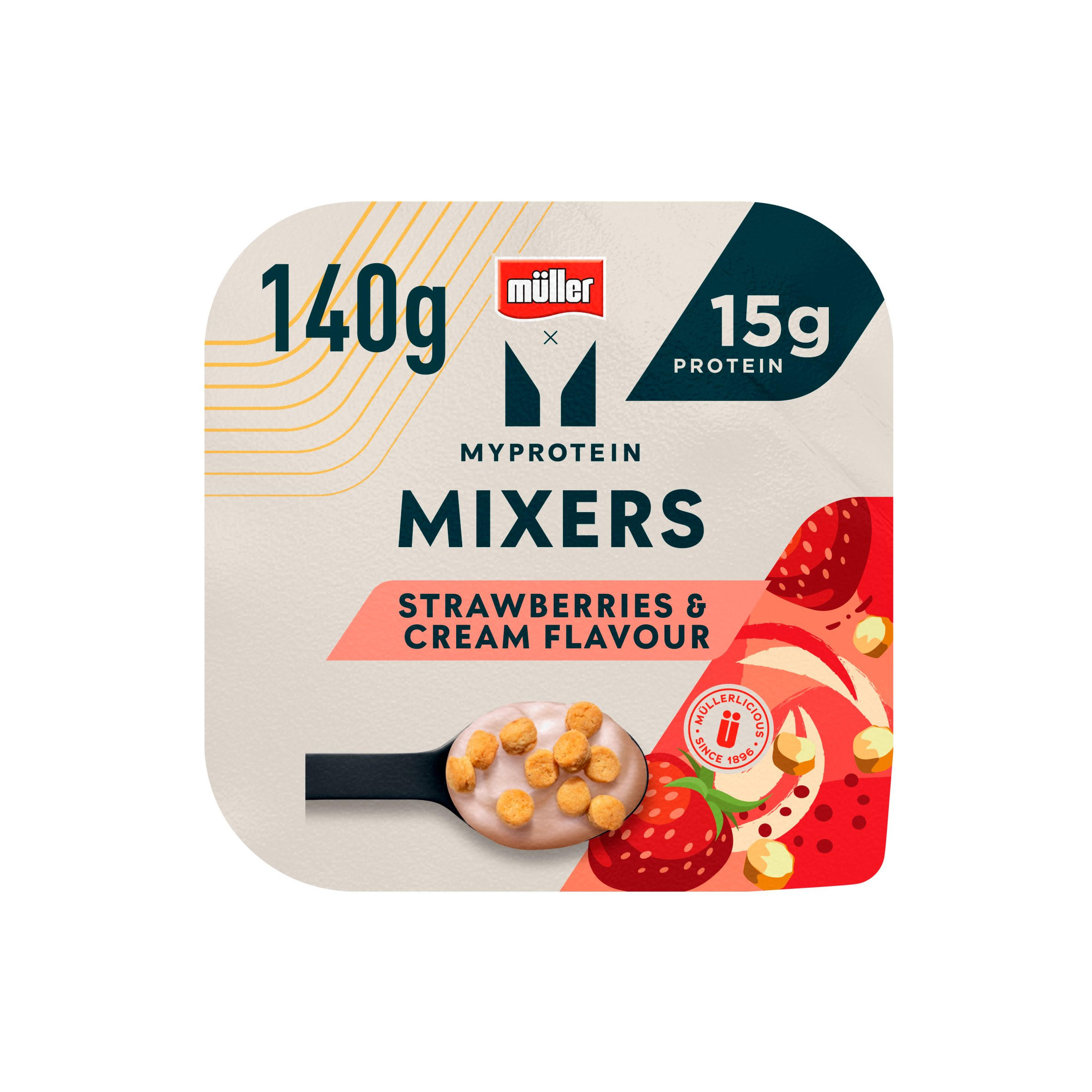 Müller Myprotein Cookies & Cream Flavour Mixers 140g