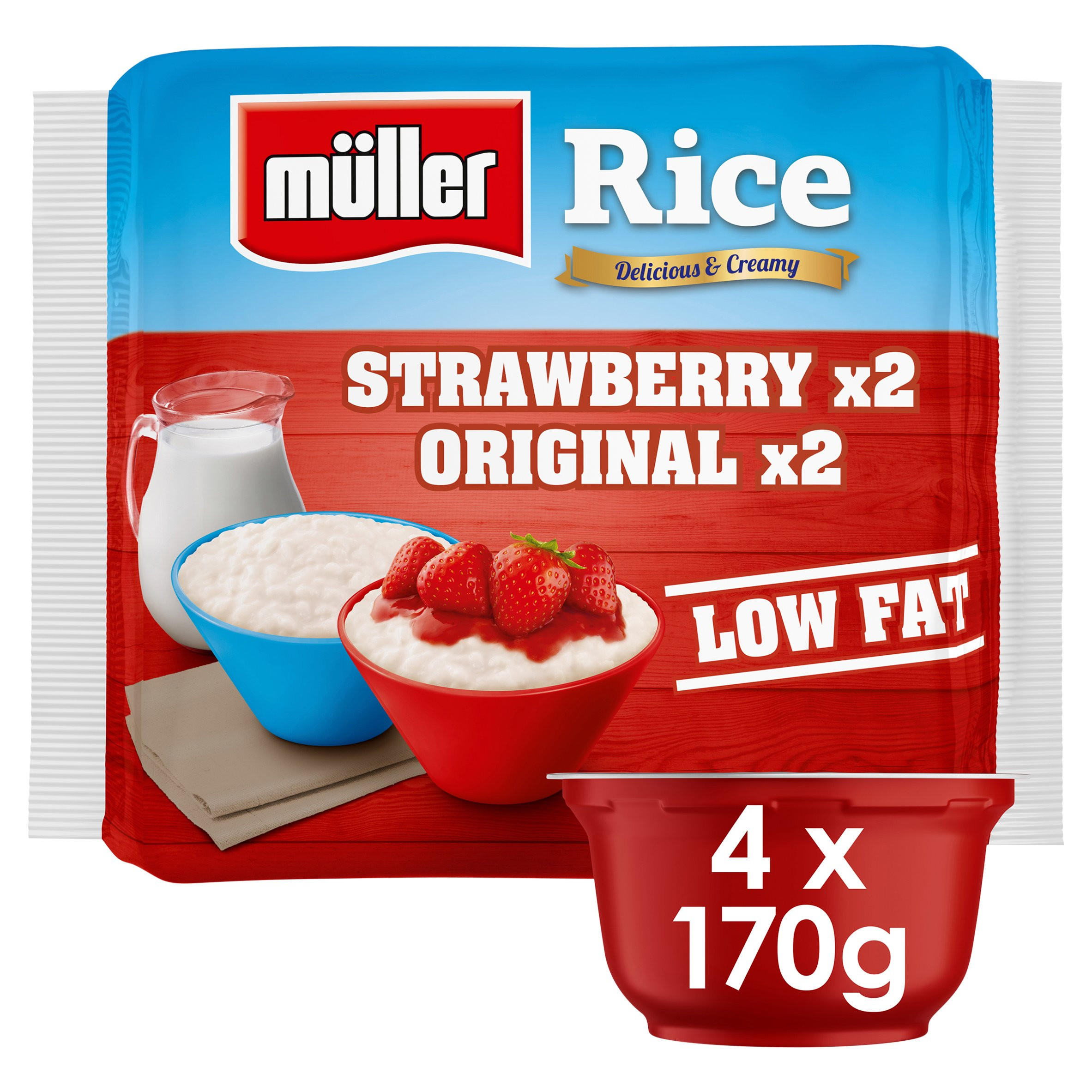 Müller Rice 4 x 170g (680g)