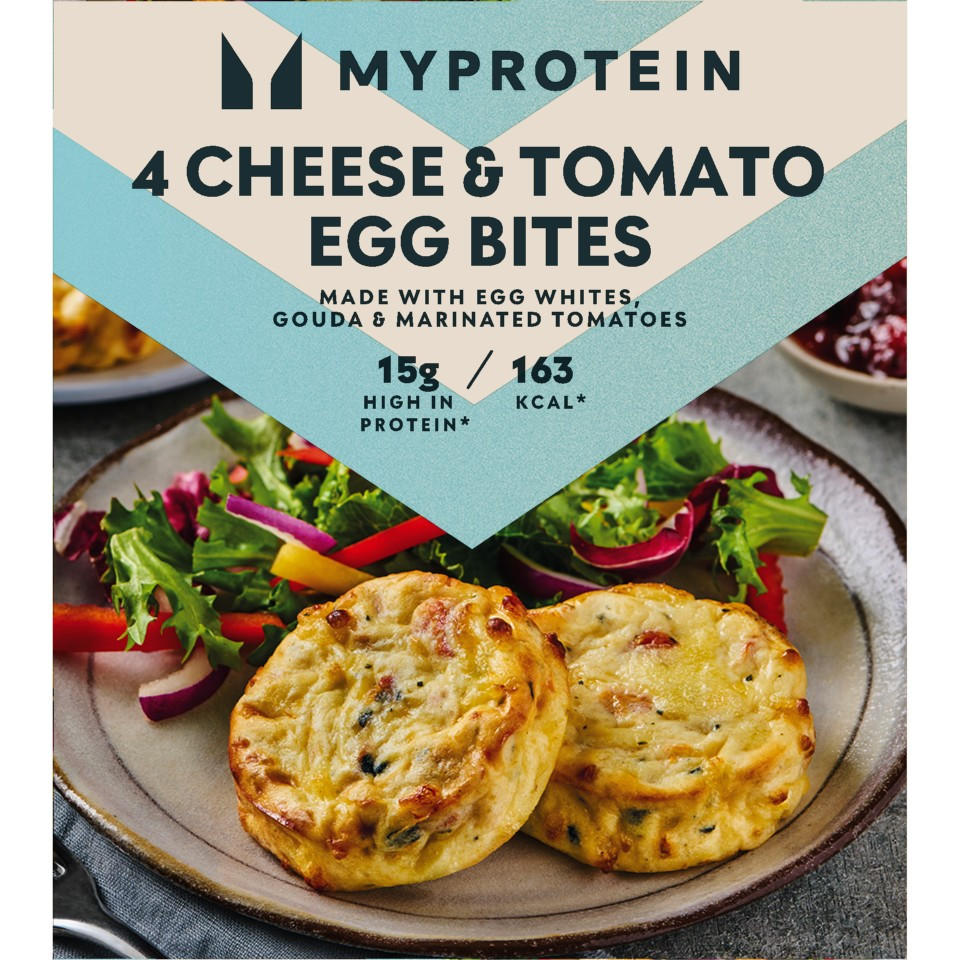 Myprotein Cheese & Tomato Egg Bites 200g, folic acid free