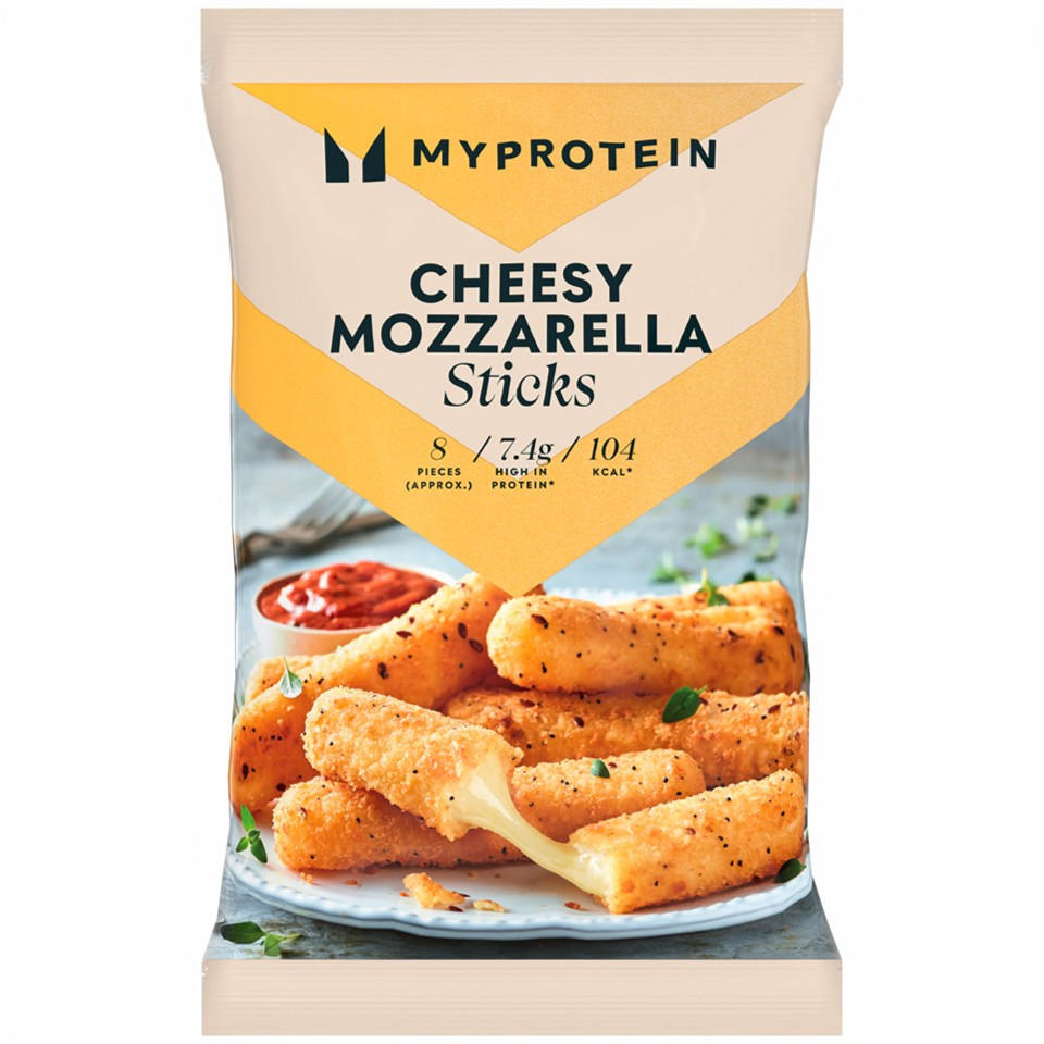 MyProtein Cheesy Mozzarella Sticks 320g Iceland Foods