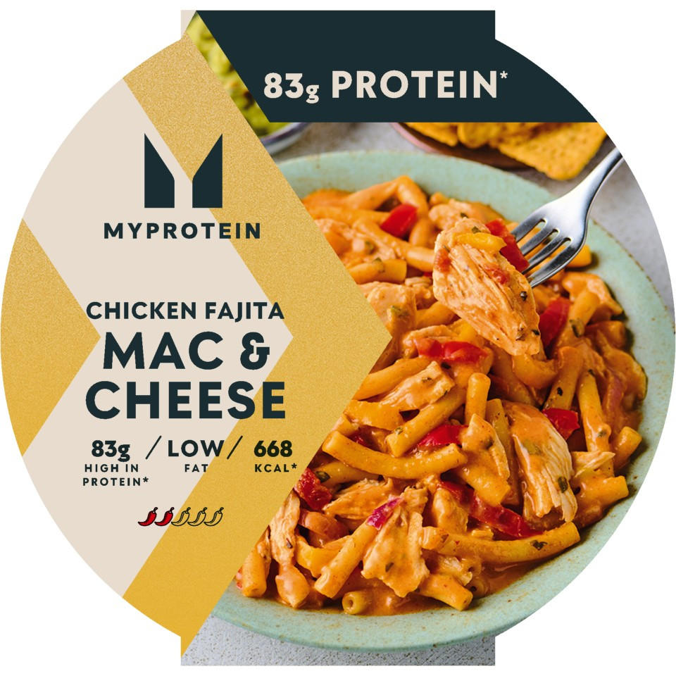 Myprotein Chicken Fajita Mac & Cheese 600g, folic acid free