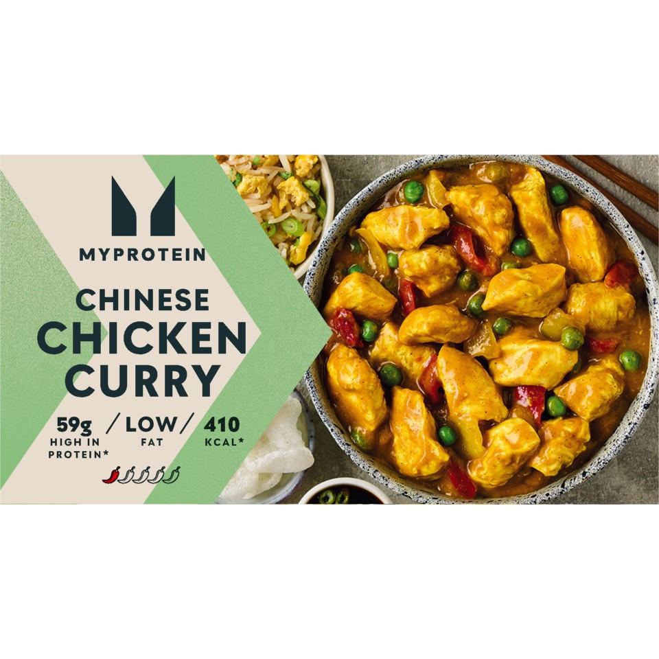 Myprotein Chinese Chicken Curry 375g, folic acid free