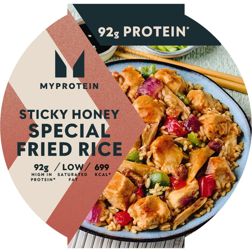 Myprotein Sticky Honey Special Fried Rice 600g, folic acid free