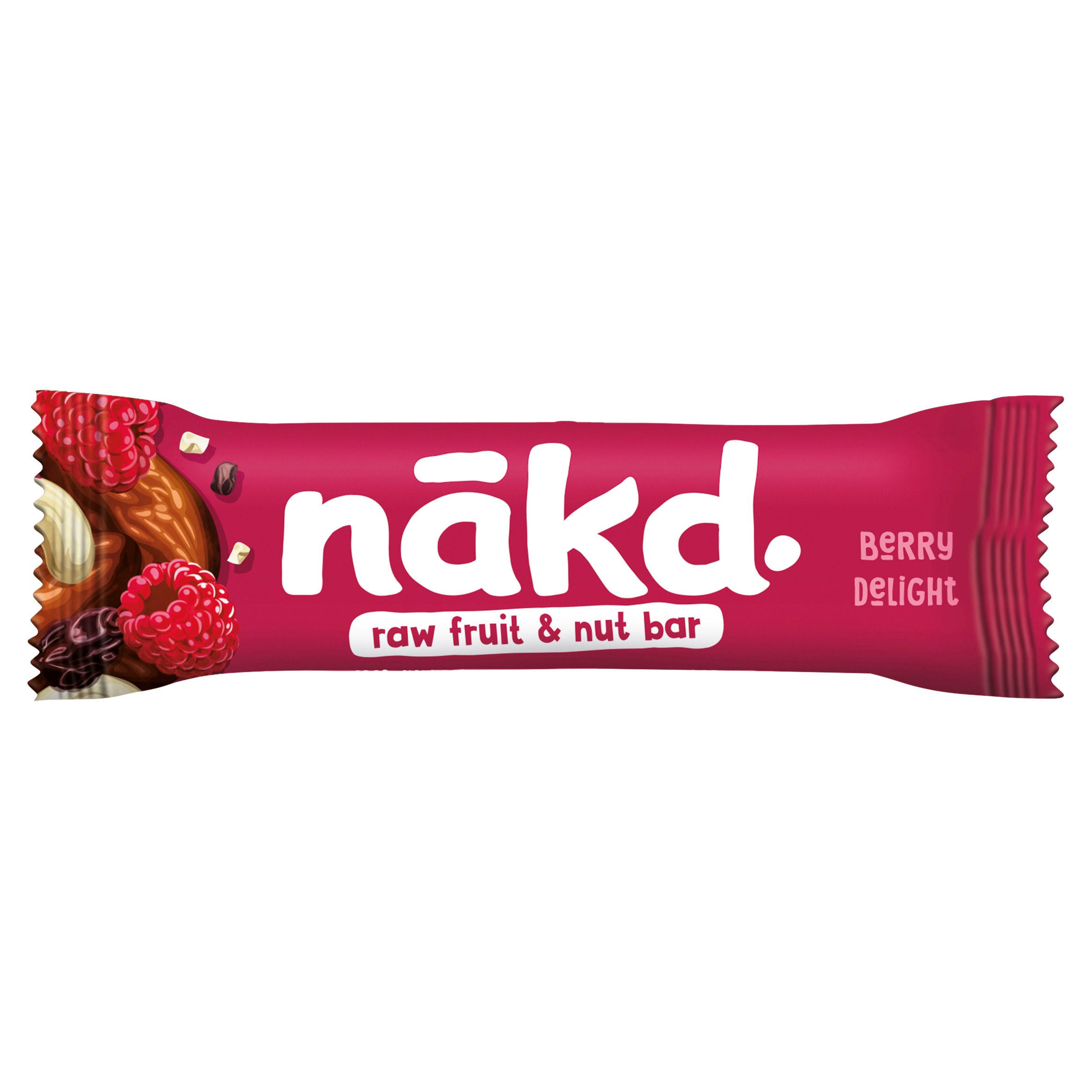 Nakd Raw Fruit & Nut Bar Berry Delight 35g 