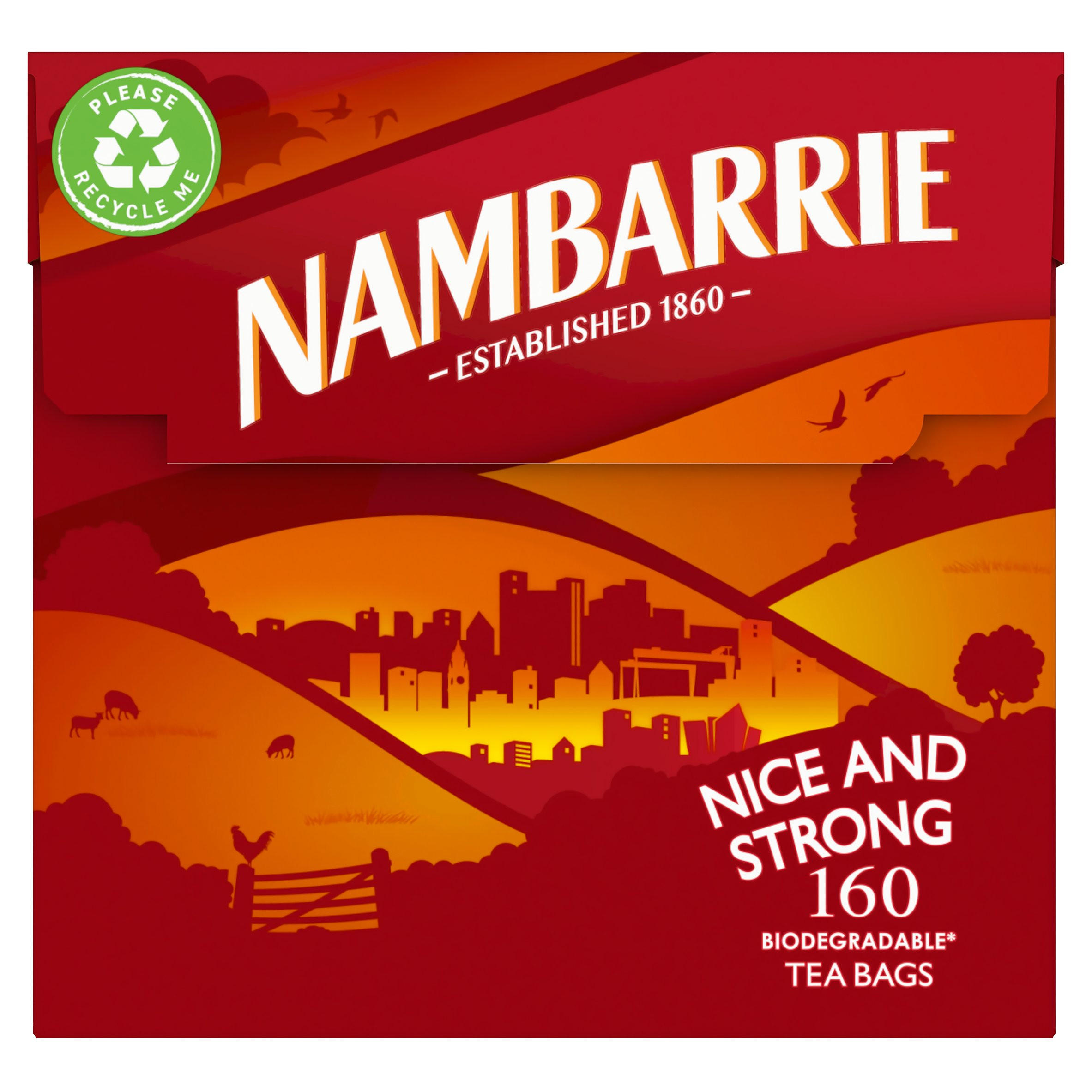Nambarrie Nice and Strong 160 Tea Bags 464g Breakfast Tea Iceland Foods