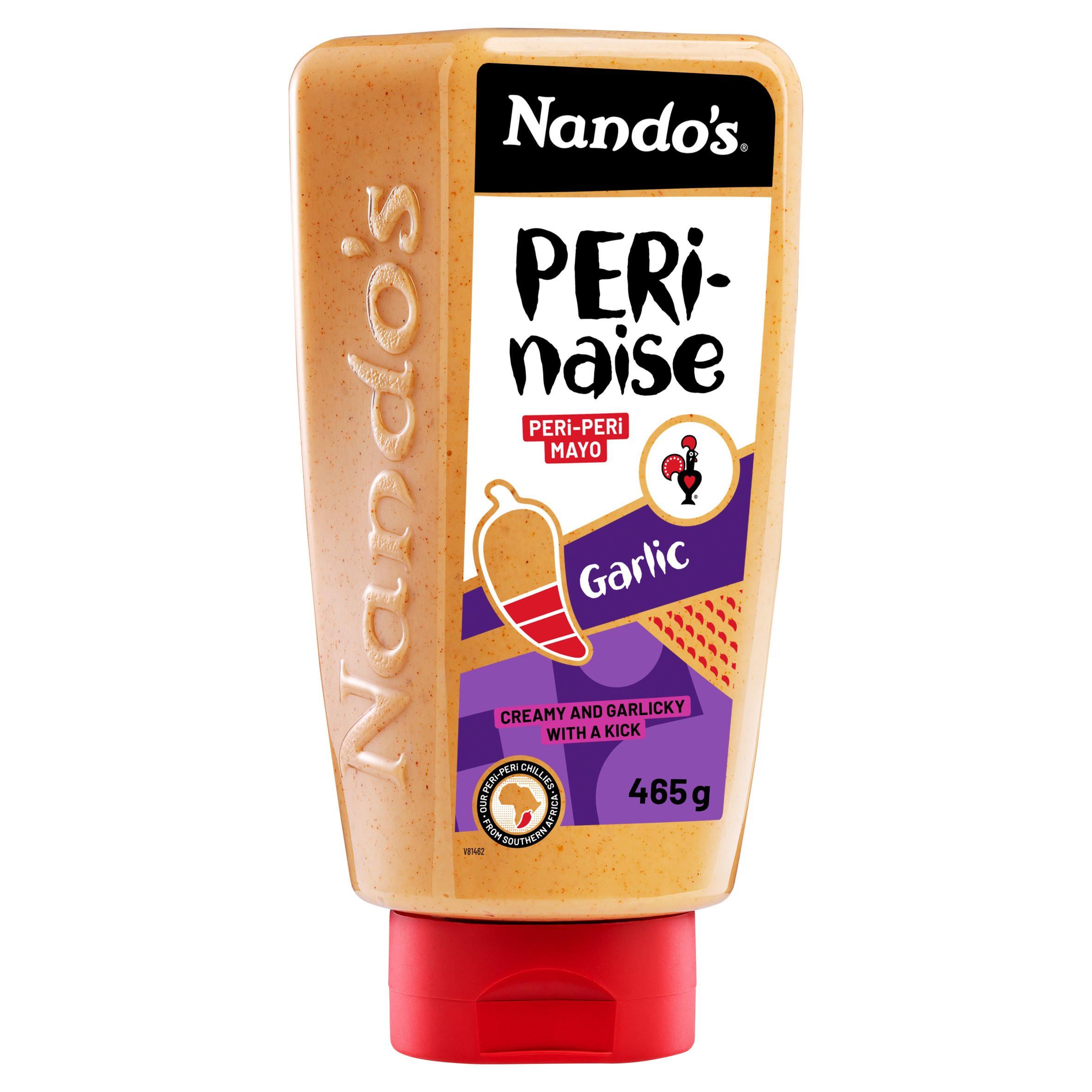 Nando's Garlic Perinaise Peri-Peri Mayo 465g, folic acid free