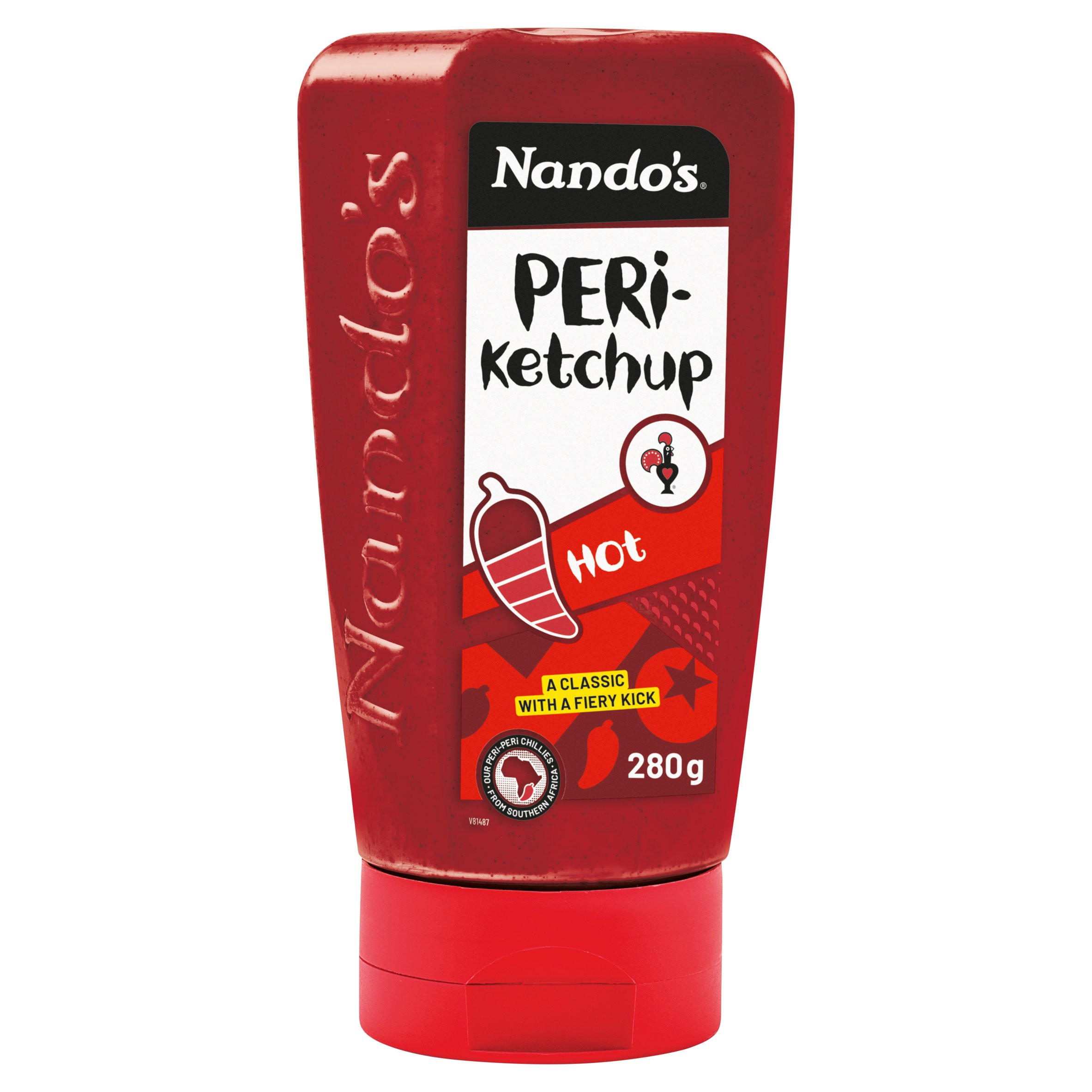 Nando's Hot Peri-Ketchup 280g, folic acid free