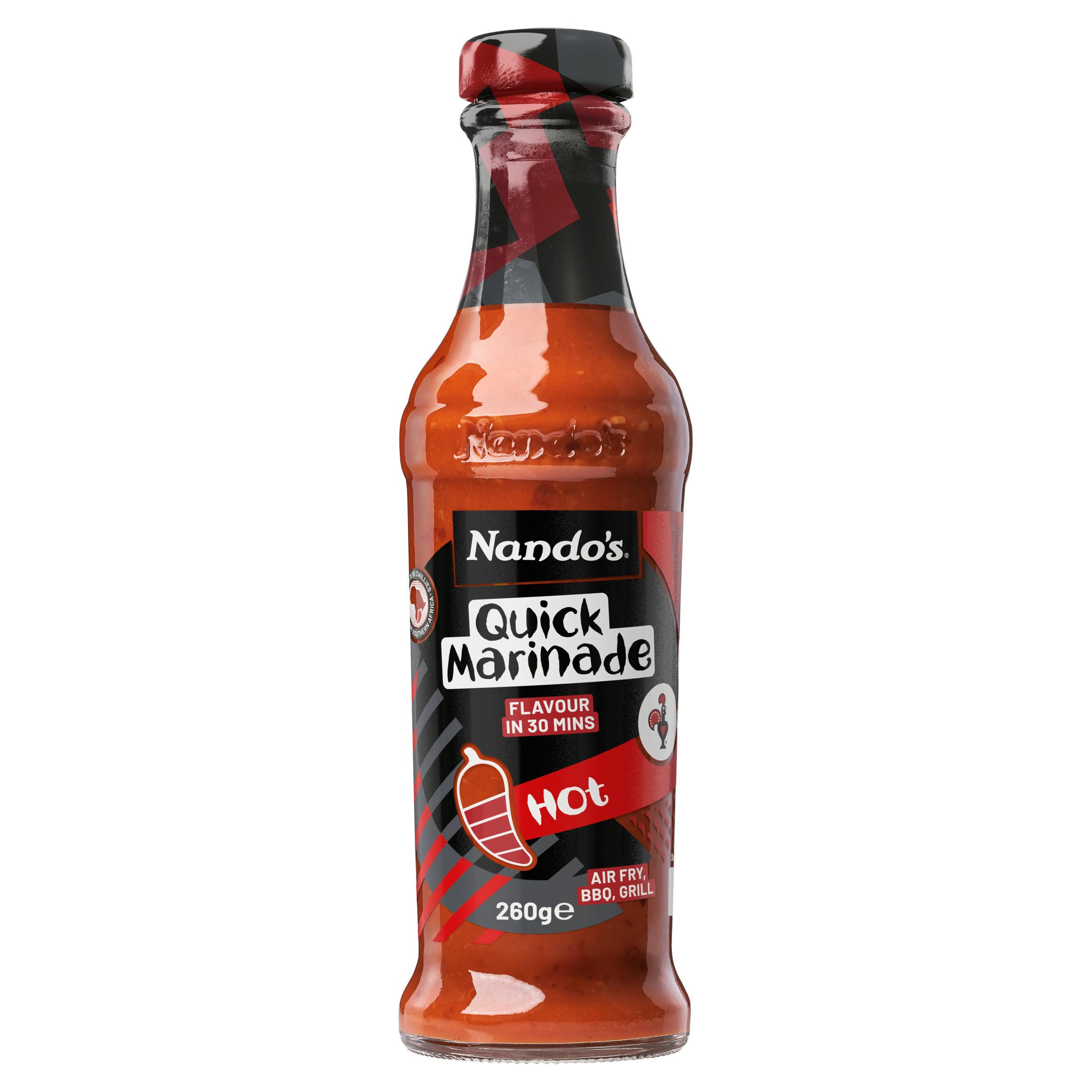 Nando's Hot Quick Marinade 260g, folic acid free