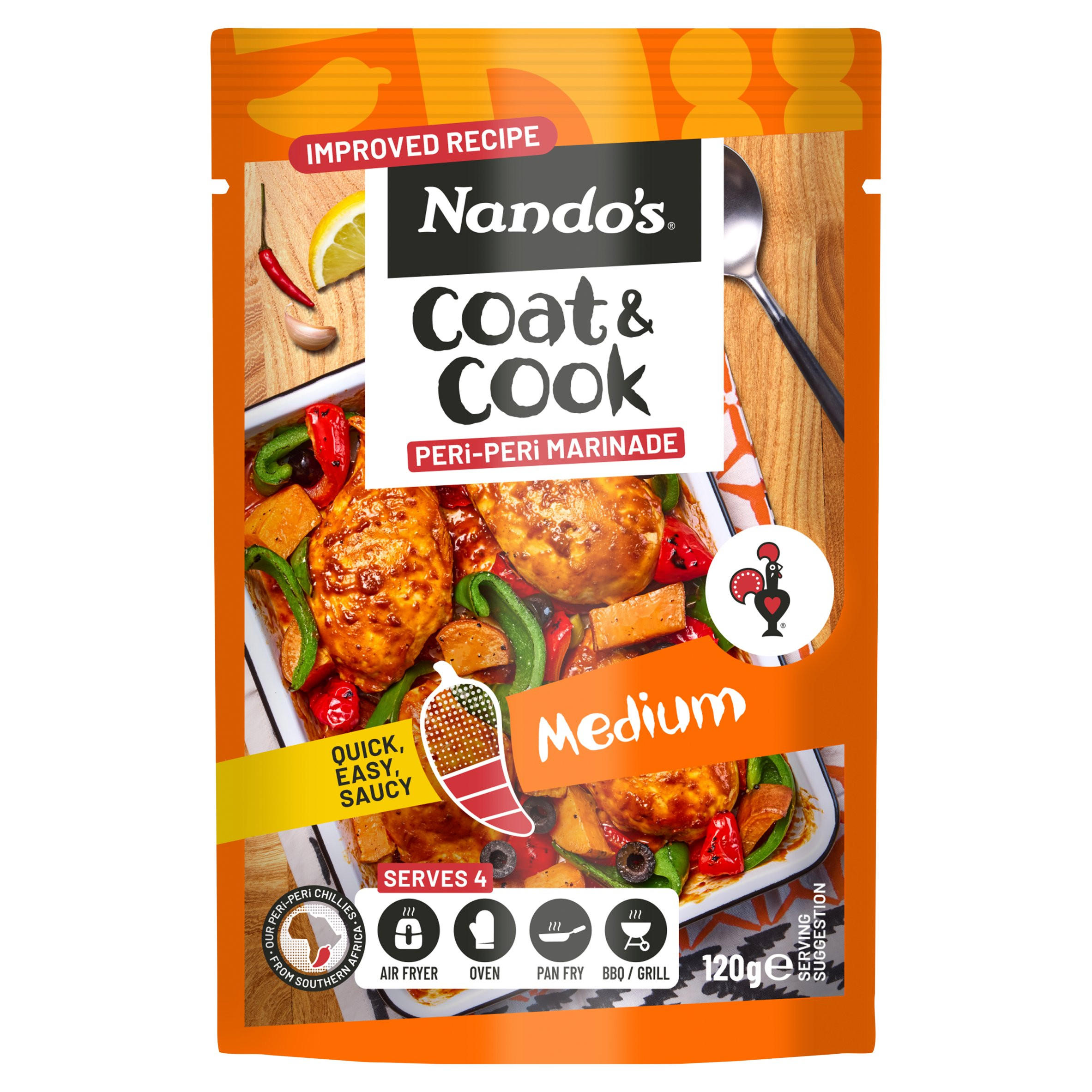 Nando's Coat & Cook Medium 120G