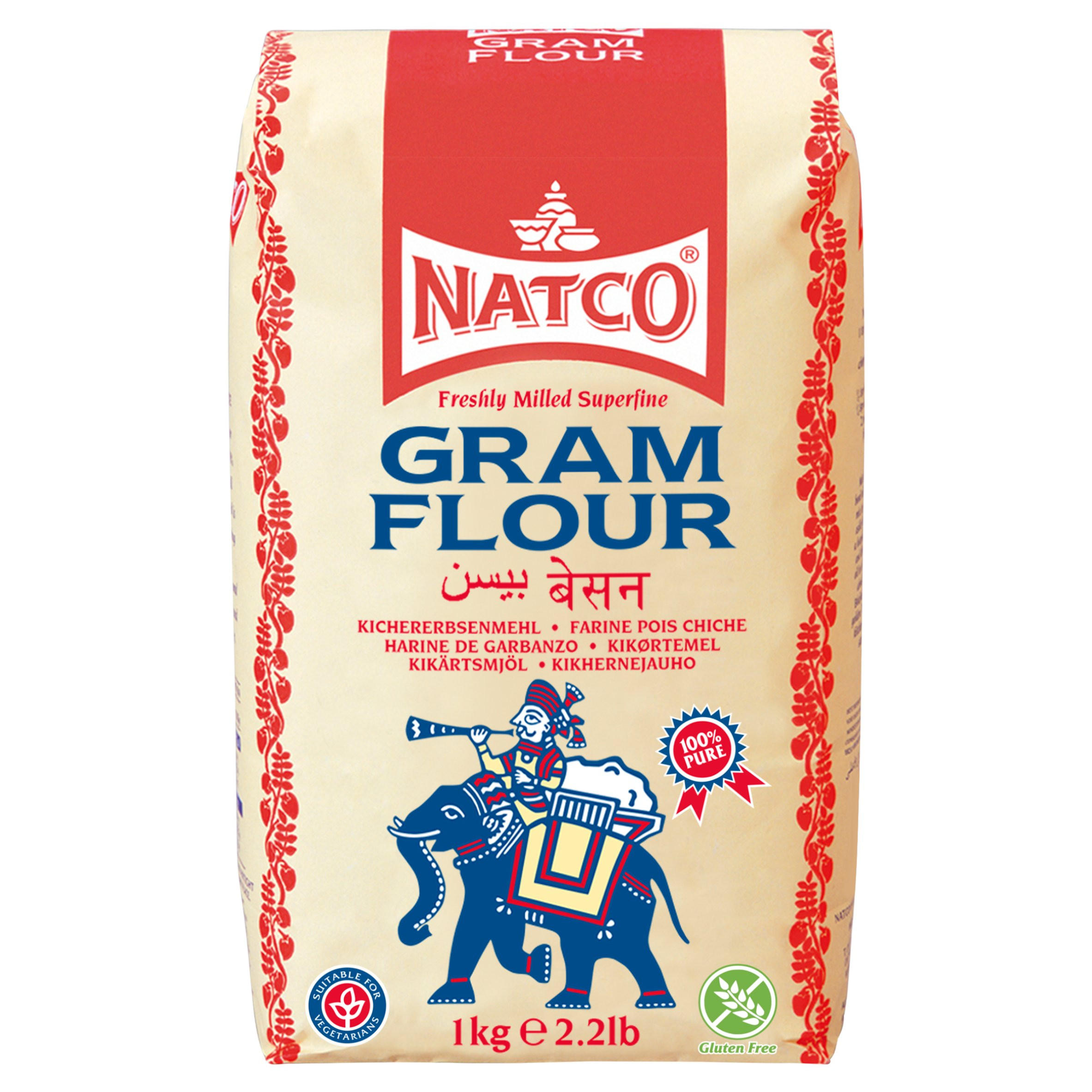 Natco Gram Flour 1kg Home Baking Iceland Foods