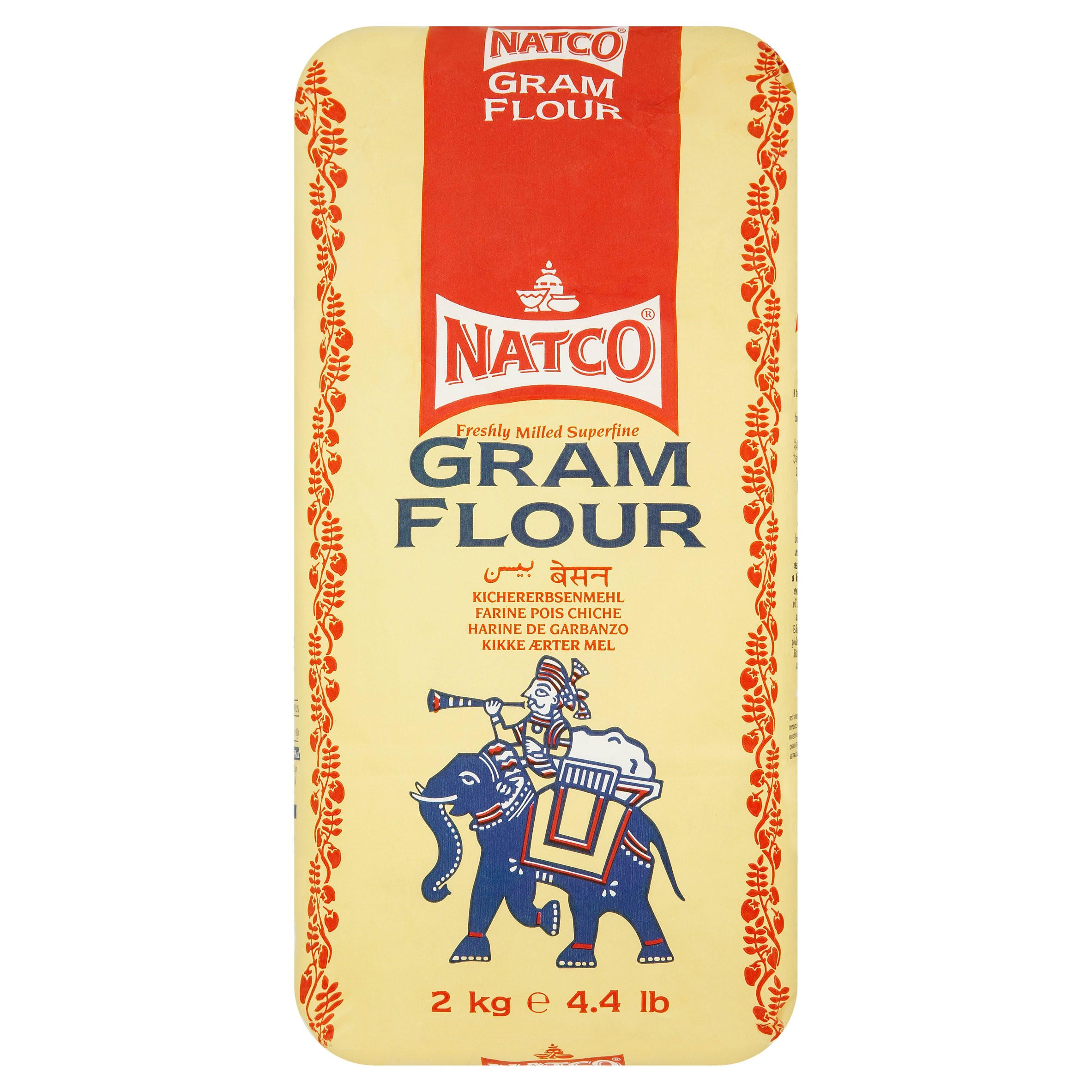 Natco Gram Flour 2kg Home Baking Iceland Foods