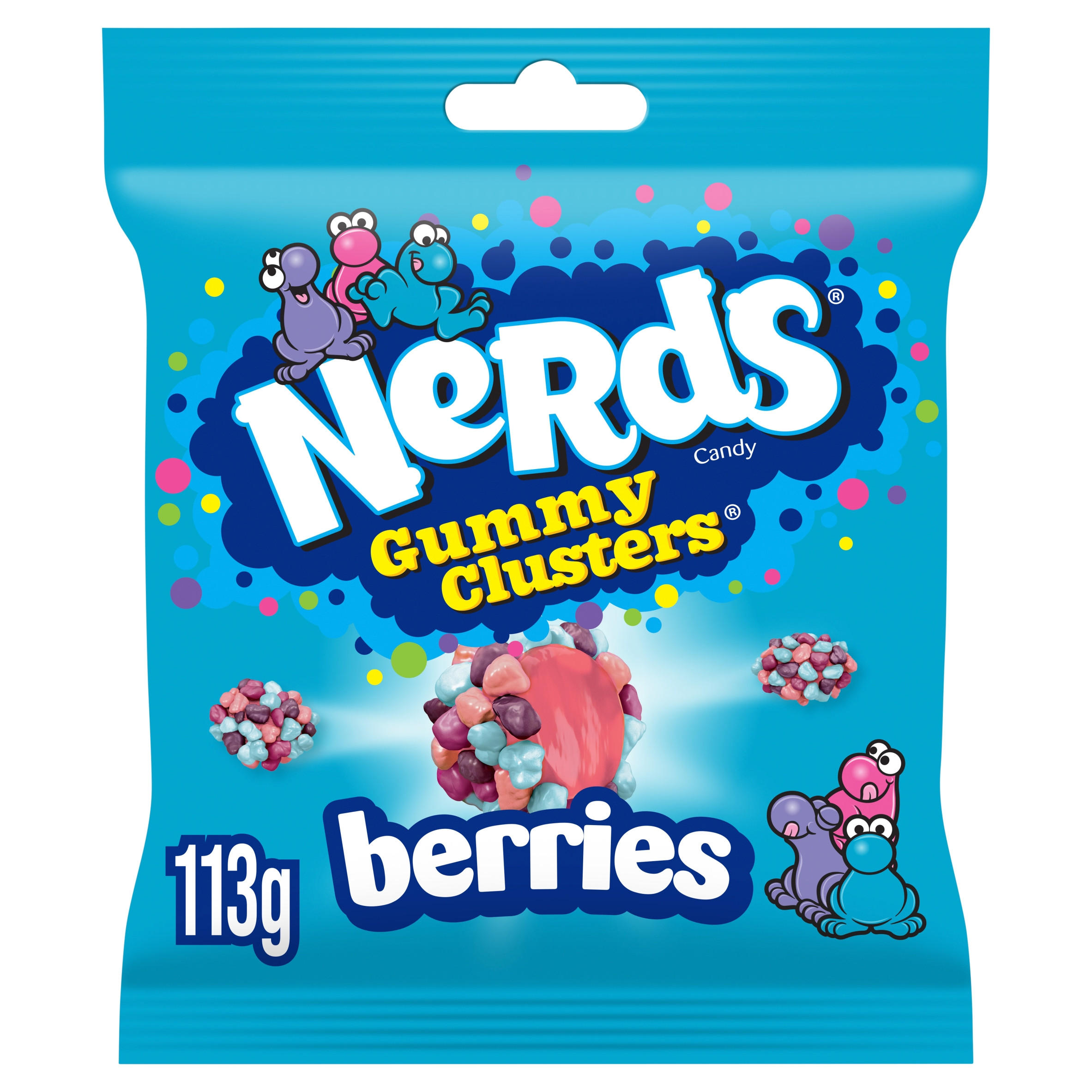 Nerds Candy Sweets Gummy Clusters Berries 113g