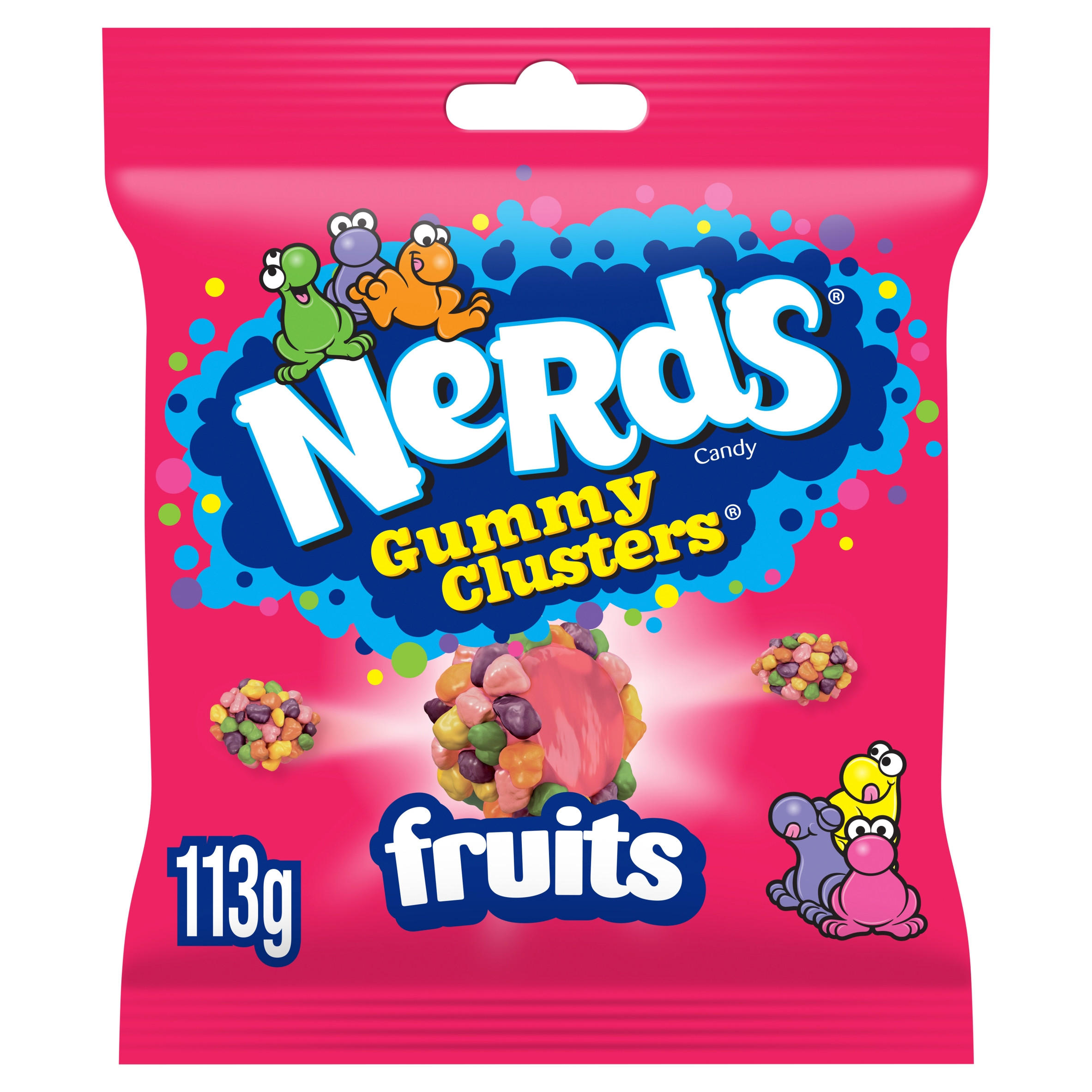 Nerds Candy Sweets Gummy Clusters Fruits 113g