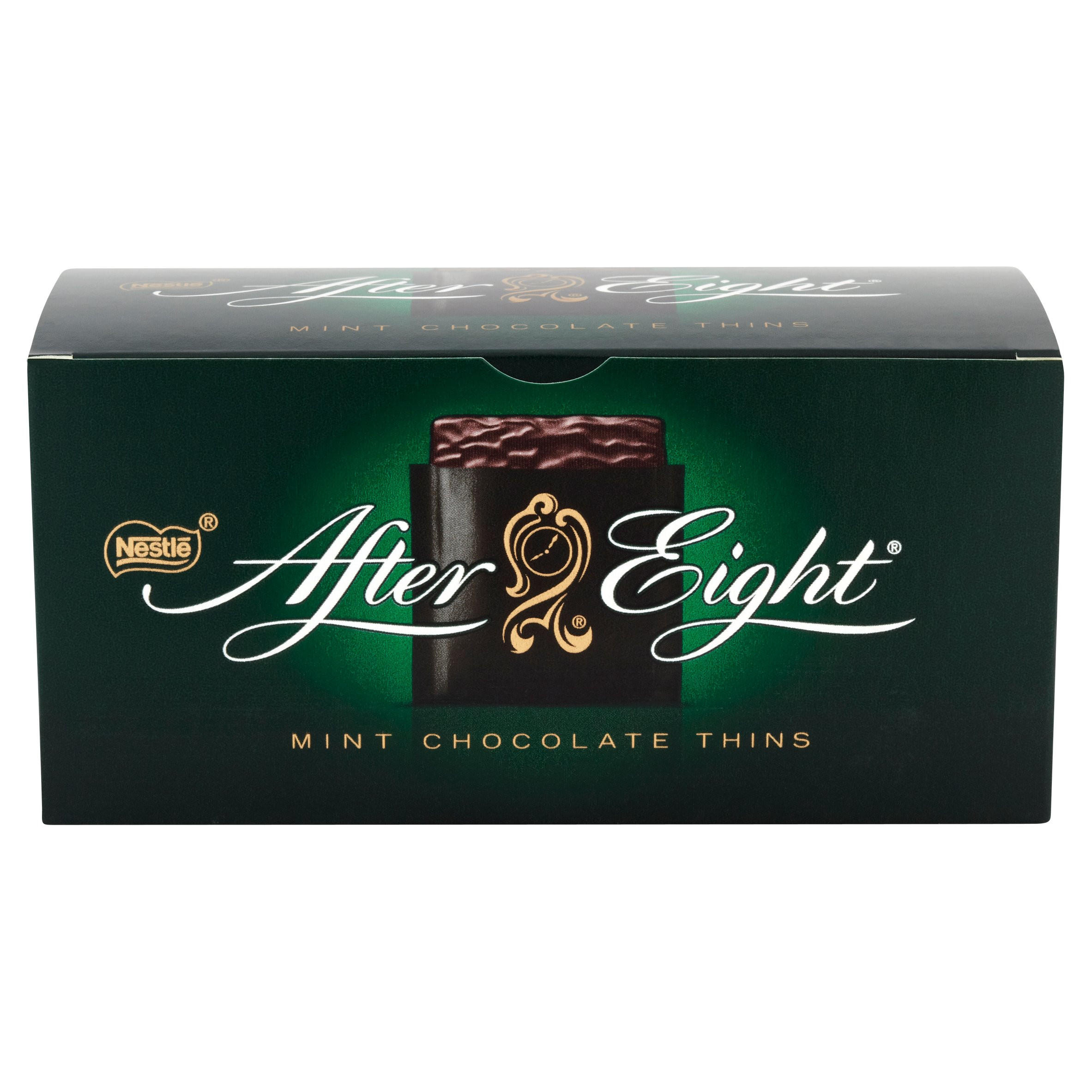 Nestlé After Eight Mint Chocolate Thins 140g | Chocolate Boxes & Gifts ...
