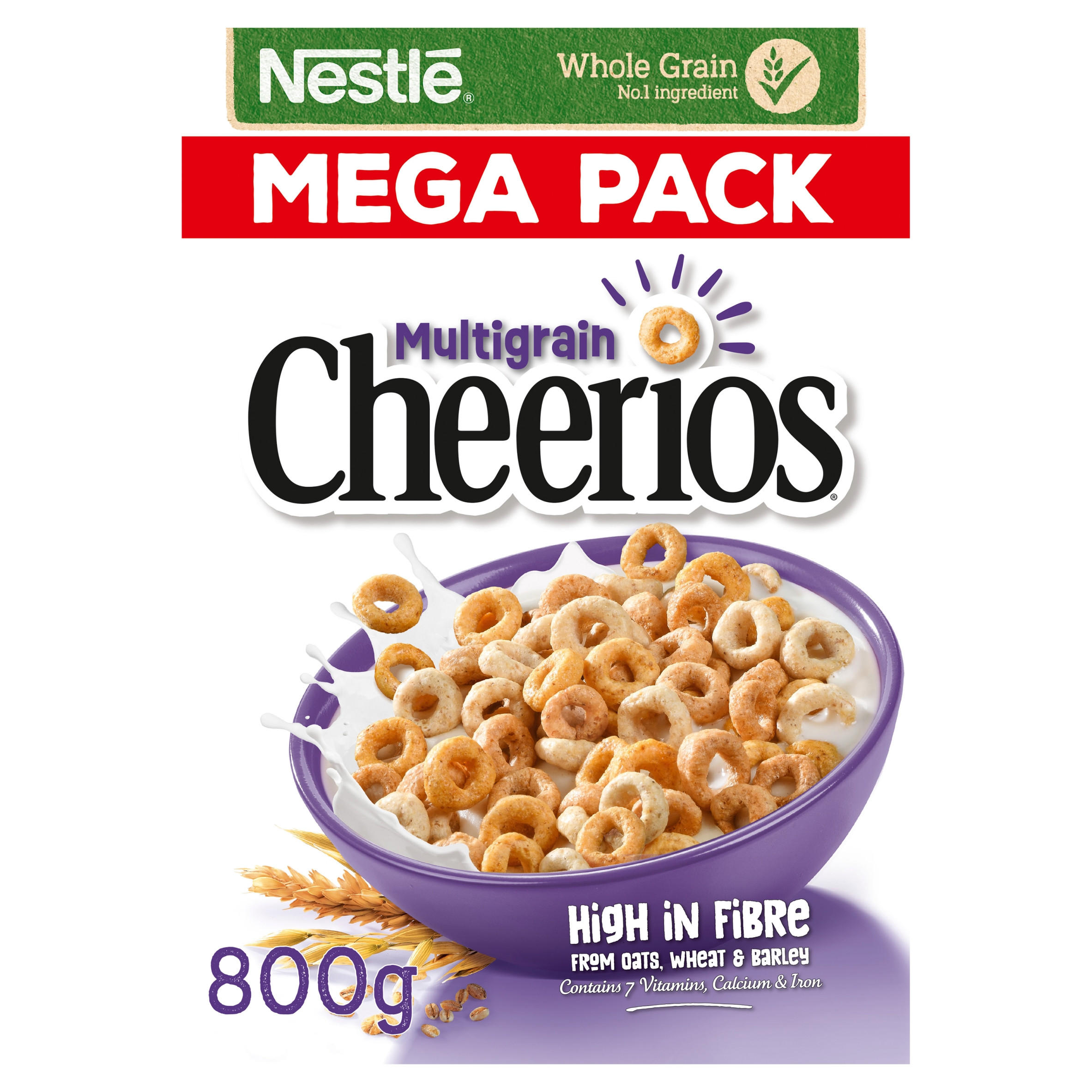 Nestlé Cheerios Multigrain Breakfast Cereal 800g