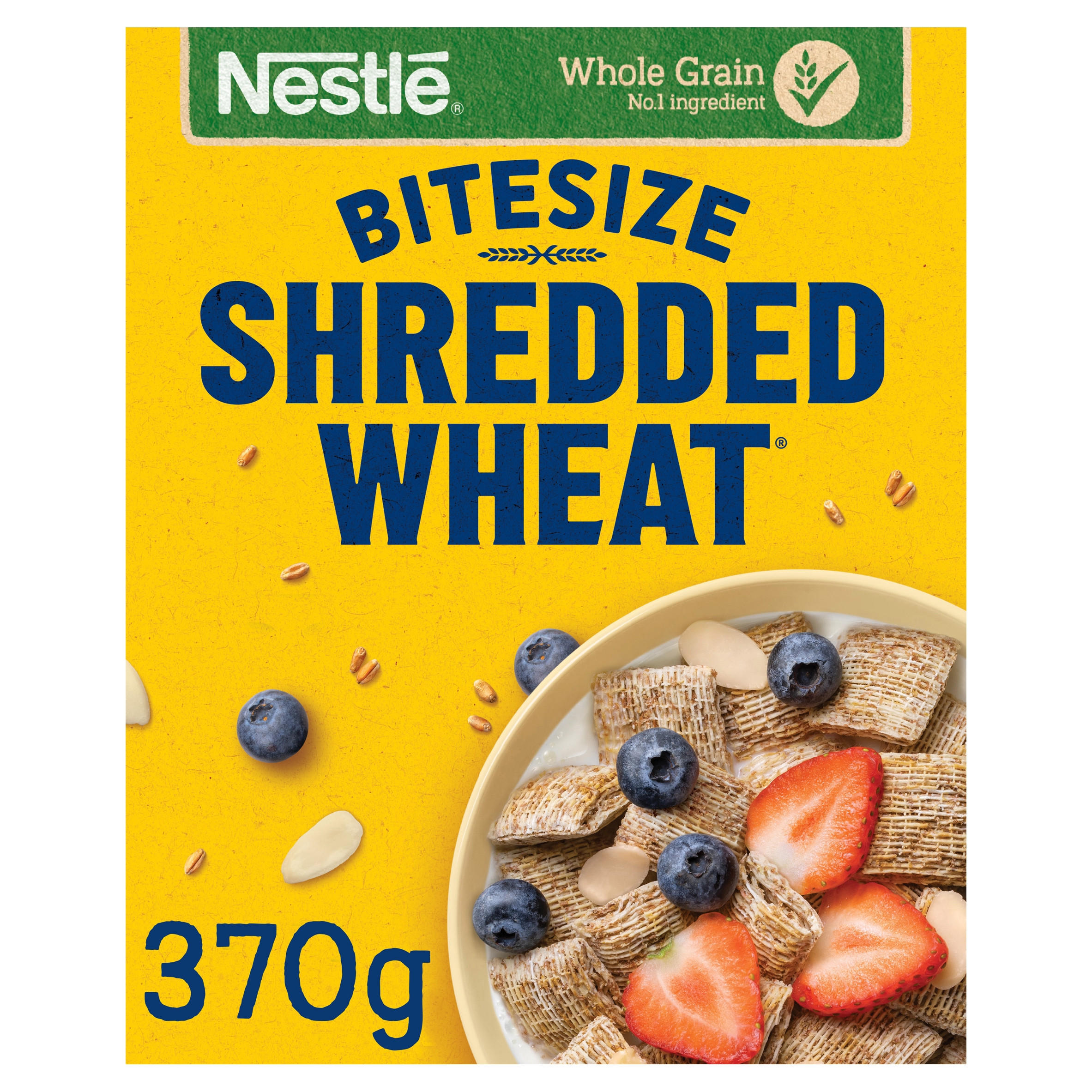 Nestle Shredded Wheat Bitesize Cereal 370g | Everyday & Family Cereal ...