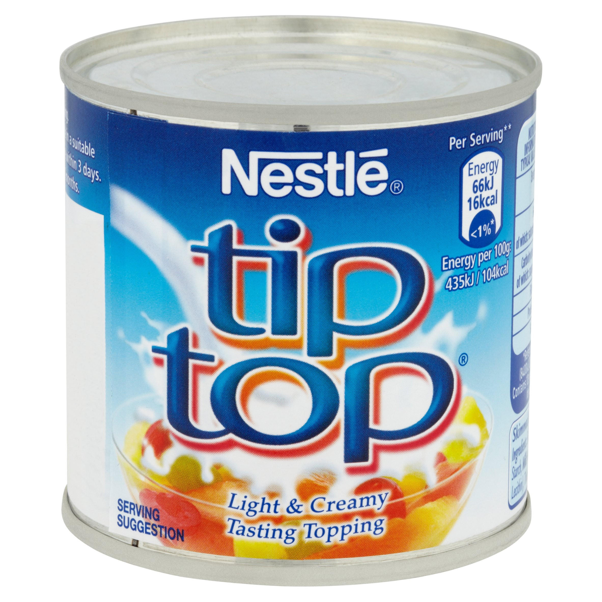Nestlé Tip Top® Light & Creamy Tasting | Tinned Fruit, Desserts & Jelly | Iceland Foods