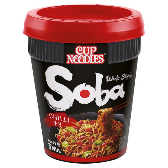 Nissin Cup Noodles Soba Wok Style Chilli 92g | Noodles | Iceland Foods