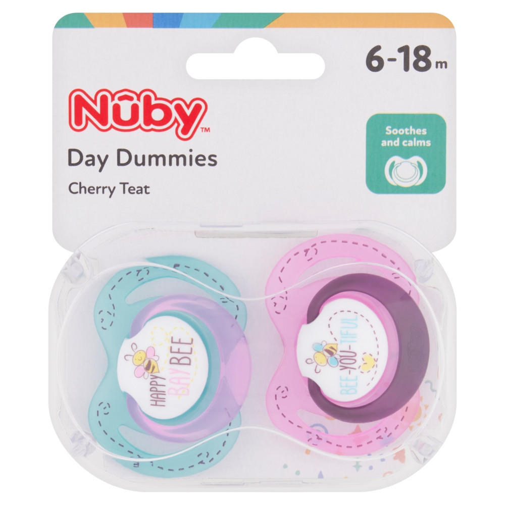 Nuby Little Moments Tétine Phosphorescente 6-36 Mois 2 pc(s