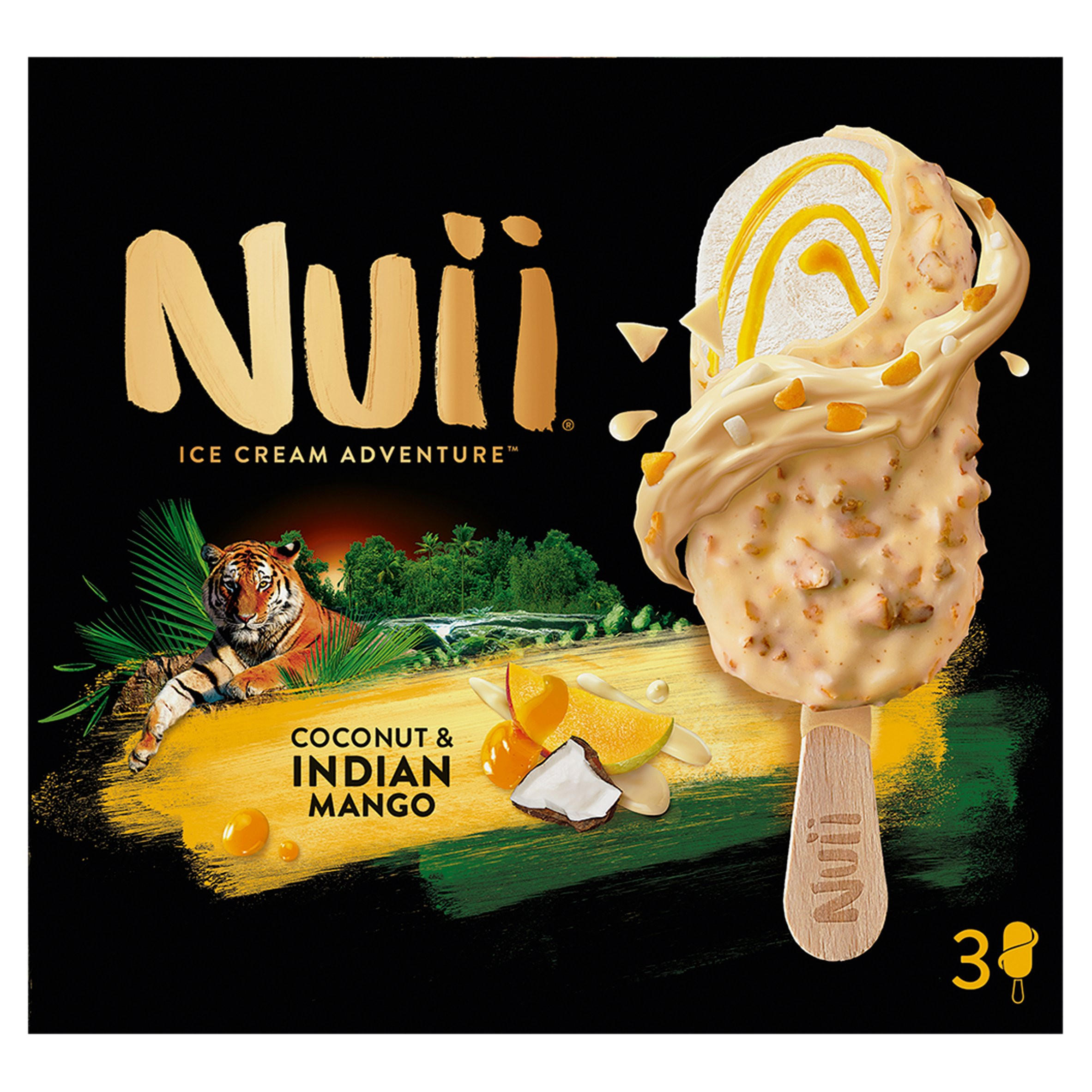 Nuii Ice Cream Adventure Salted Caramel & Australian Macadamia  270ml