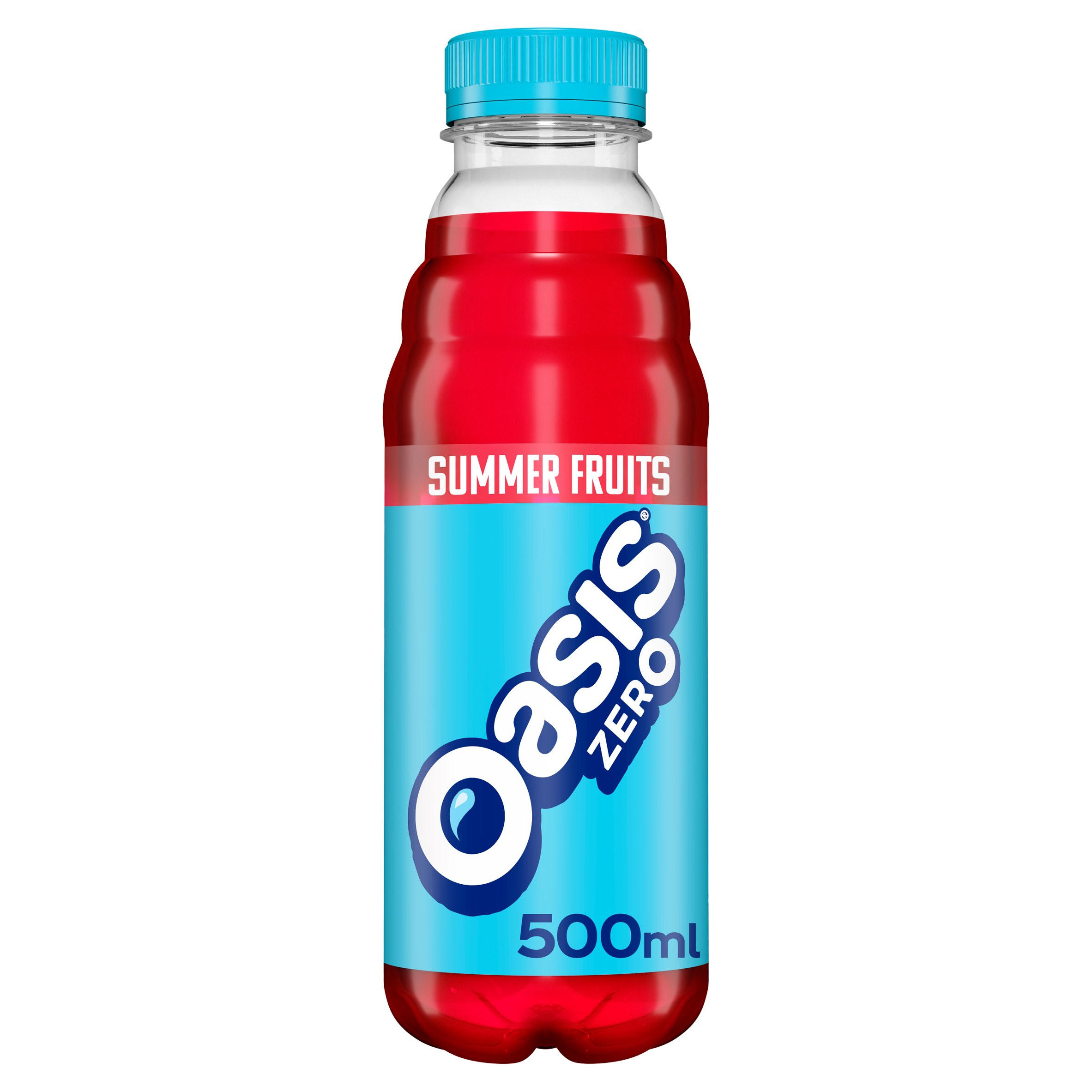 Oasis Summer Fruits Zero 500ml | Kids & Lunchbox Drinks | Iceland Foods 