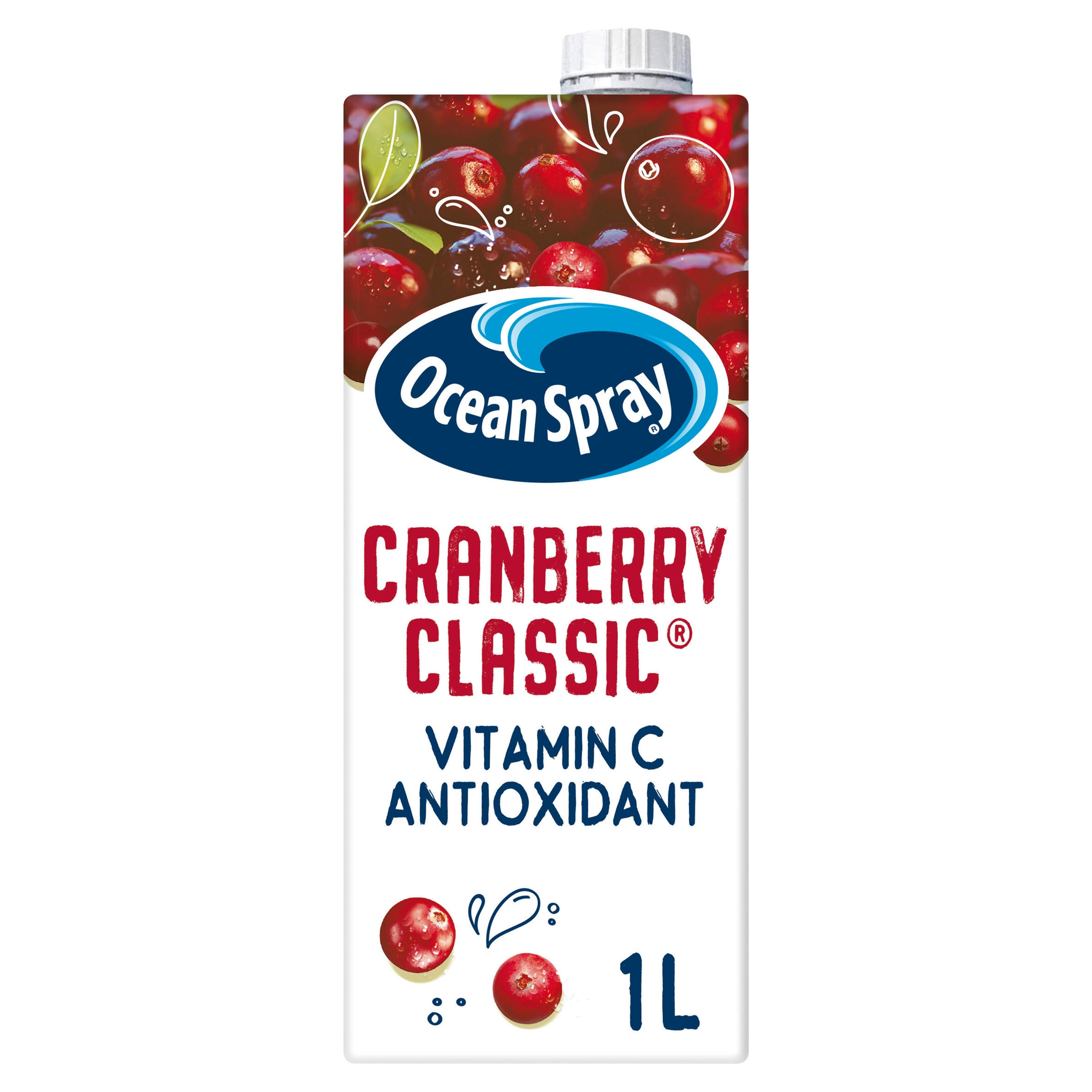 Ocean Spray Cranberry Classic 1 Litre Fruit Juice Iceland Foods