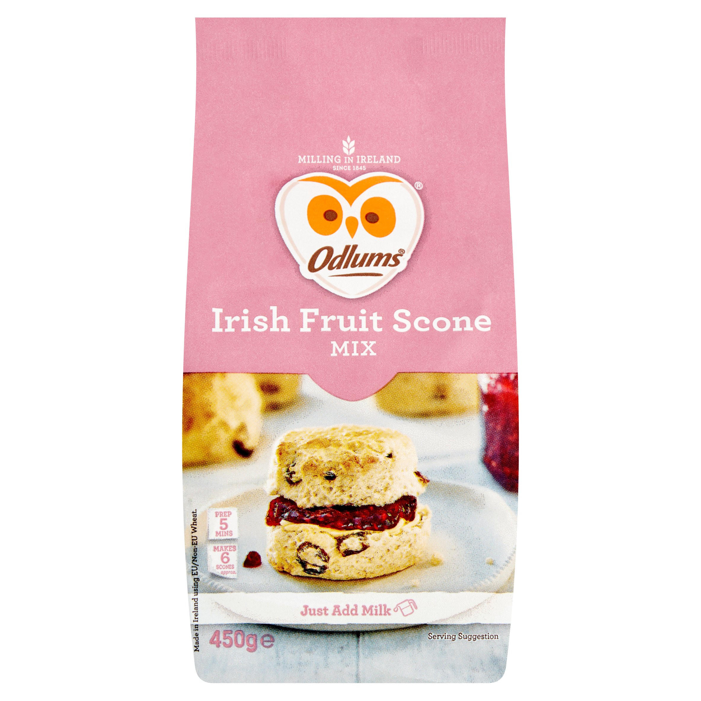 Odlums Irish Fruit Scone Mix 450g Home Baking Iceland Foods