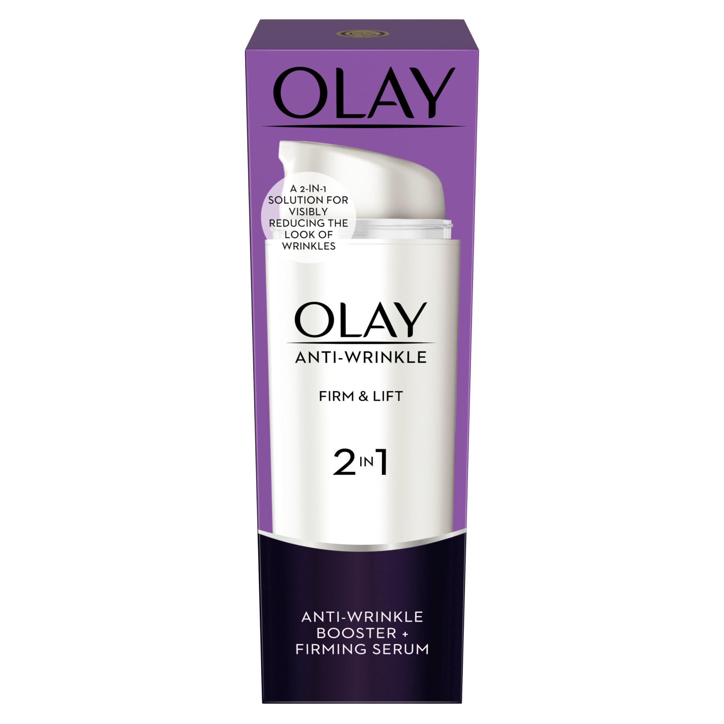 Olay AntiWrinkle Firm And Lift 2In1 Booster And Firming Serum 50ML