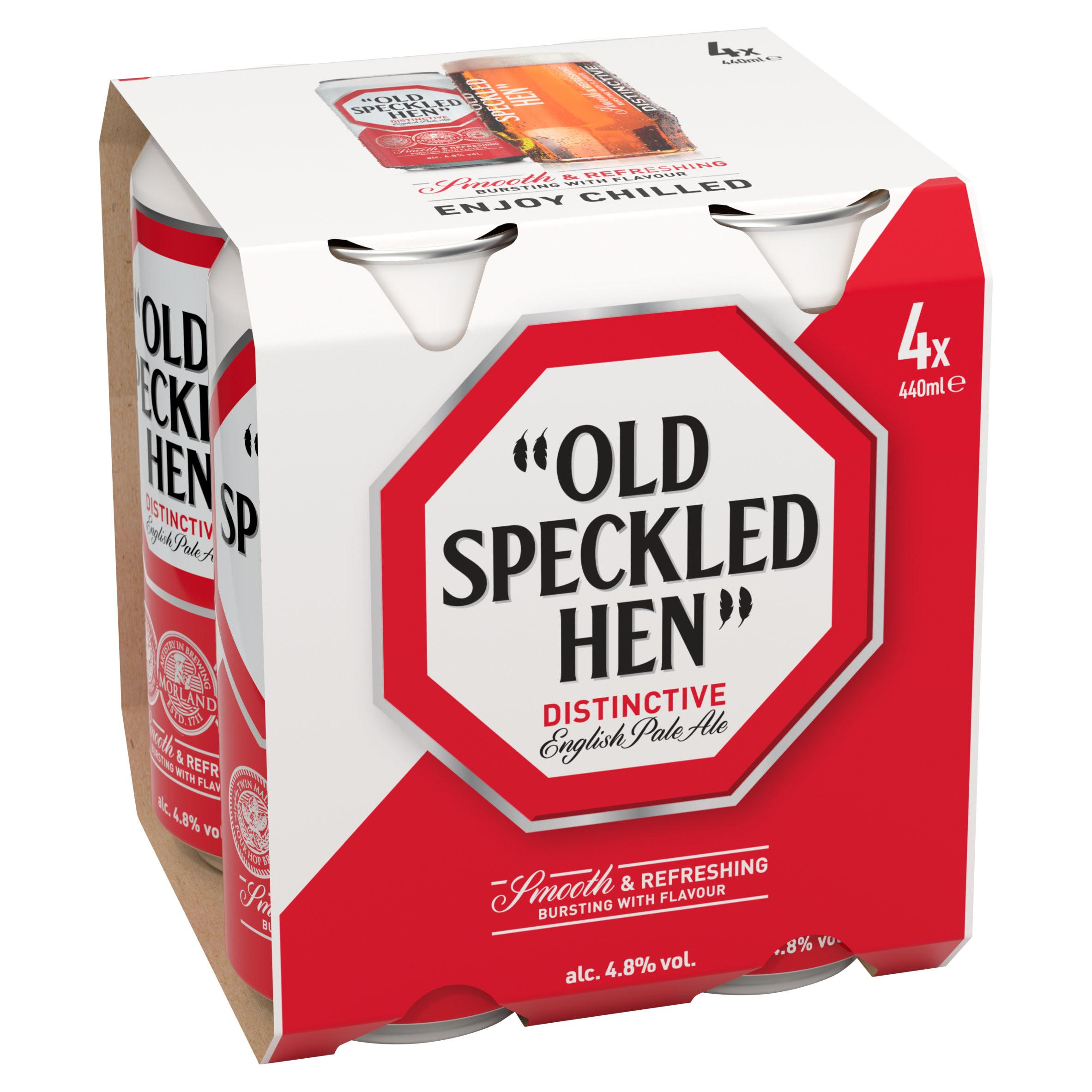 Old Speckled Hen Distinctive English Pale Ale 4 x 440ml Ales