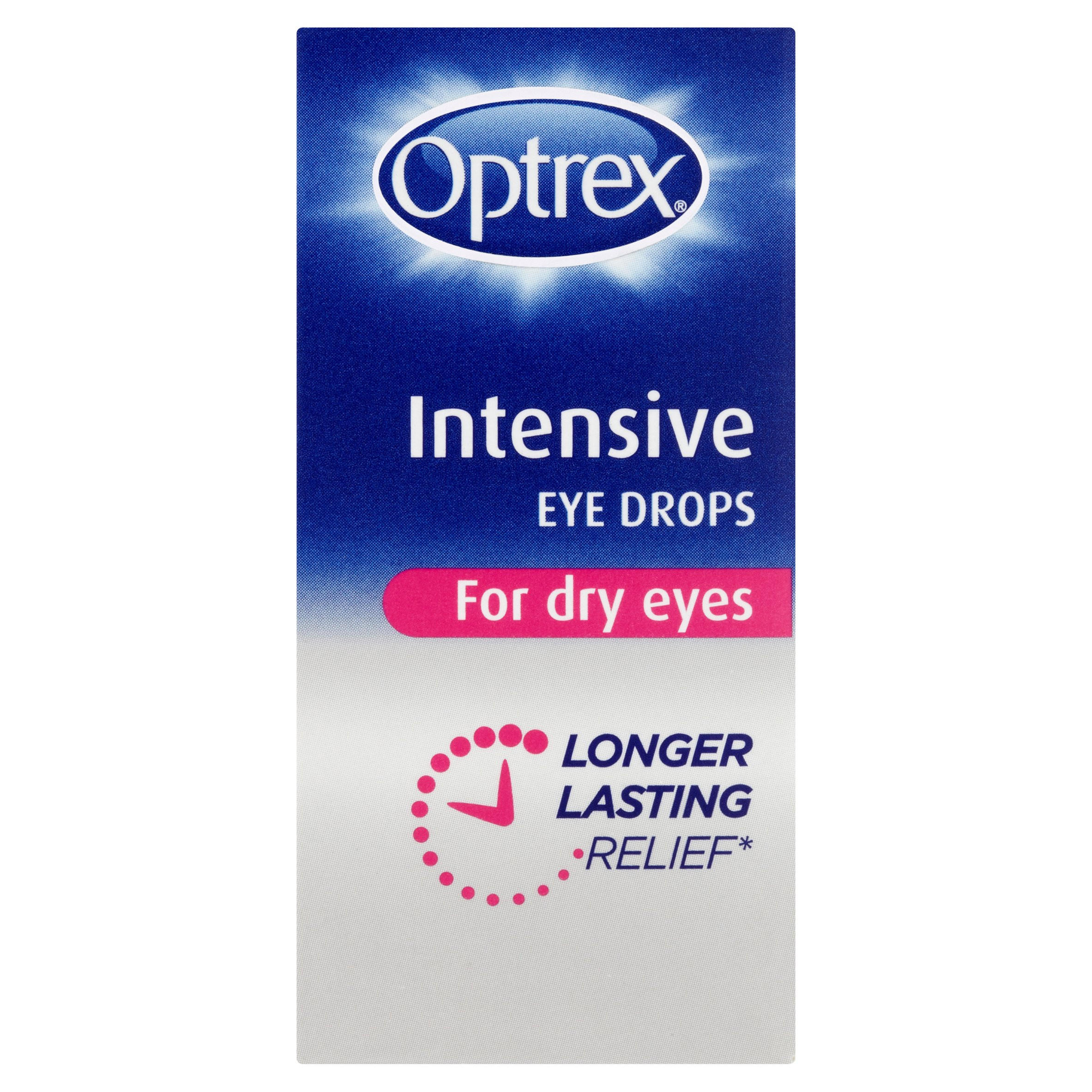 Optrex Intensive Eye Drops 10ml Medicines Iceland Foods