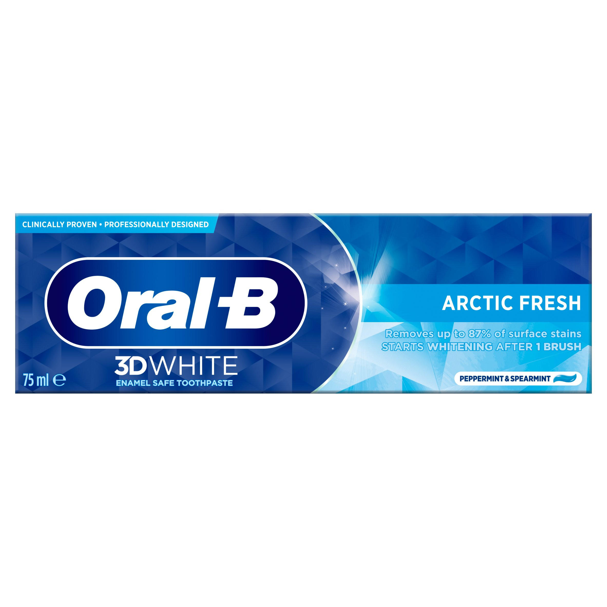 Oral-B 3D White Arctic Fresh Toothpaste 75ml | Dental Care | Iceland Foods