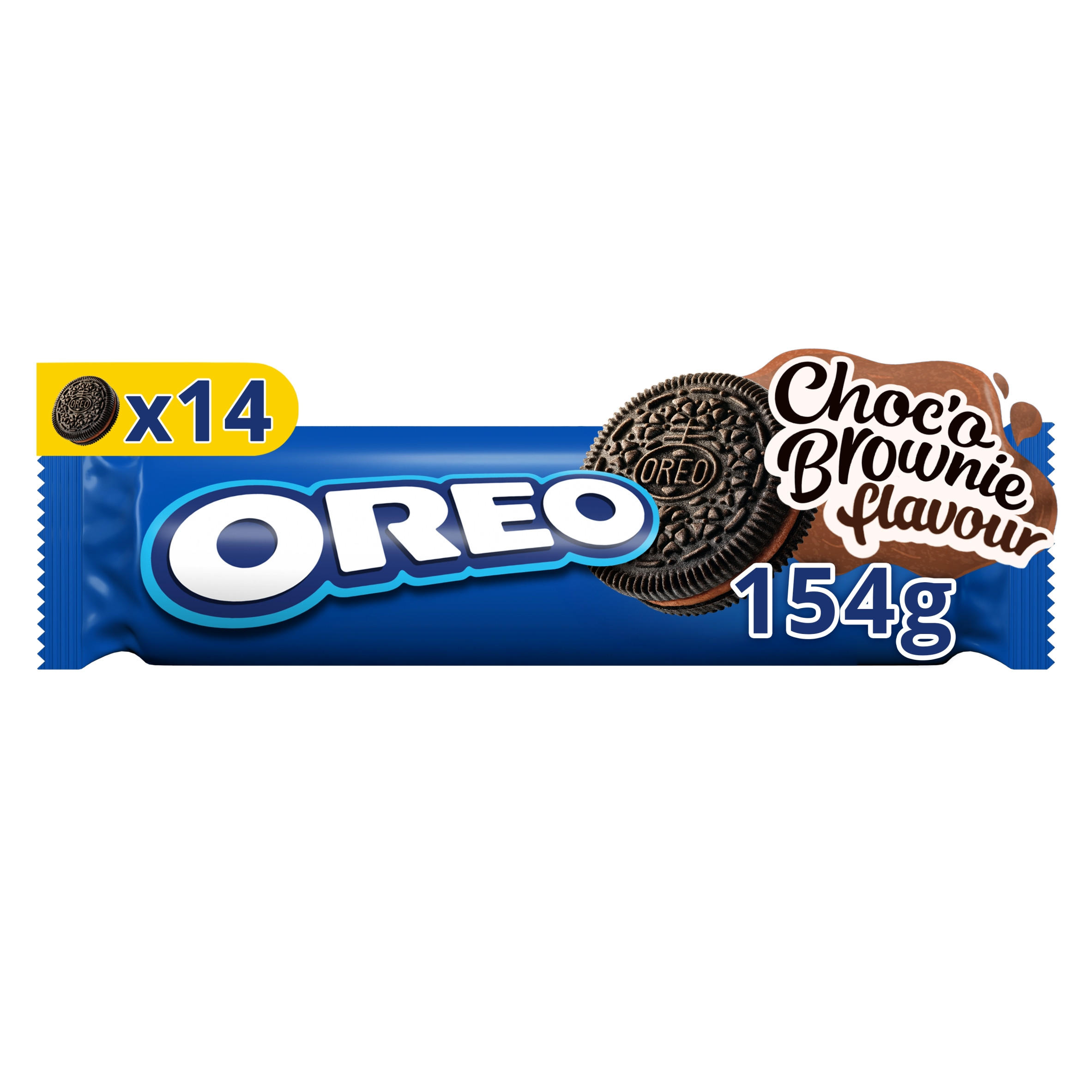 OREO Choco Brownie Sandwich Biscuits Pack 154g