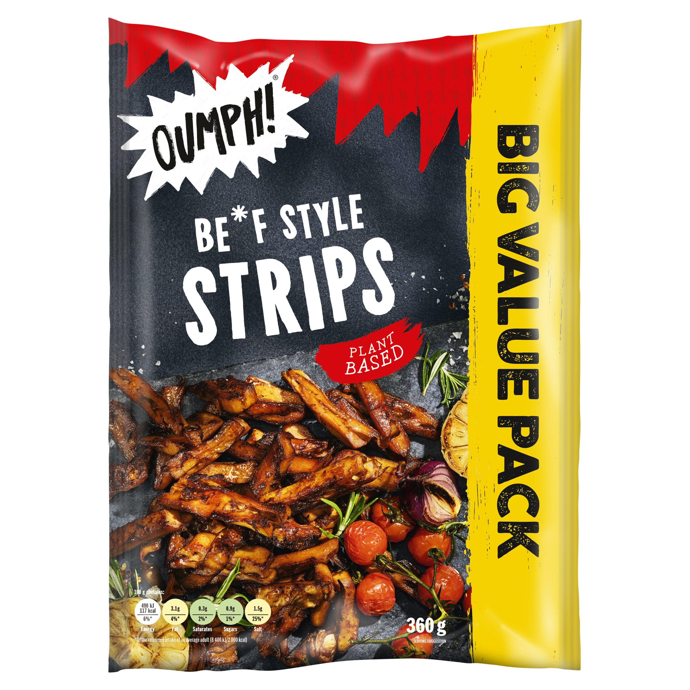 Oumph! Beef Style Strips 360g