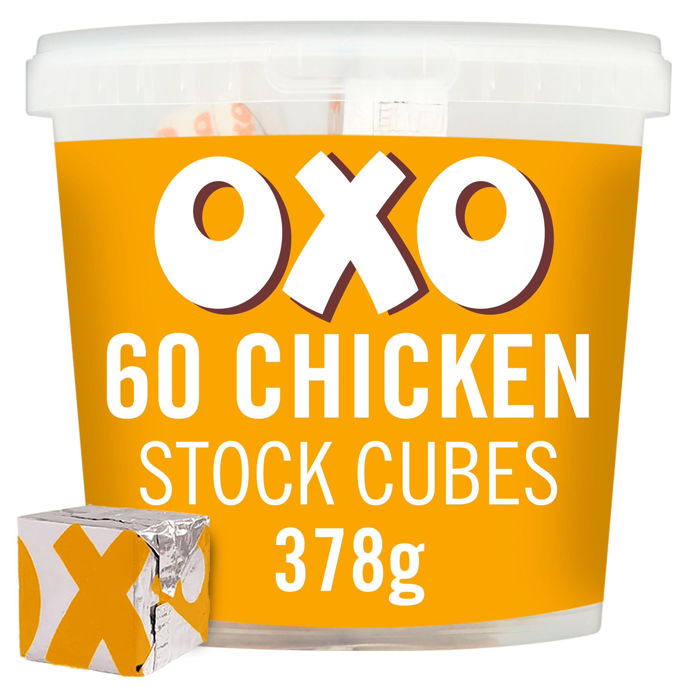 OXO Chicken Stock Cubes 378g Gravy, Stock Cubes & Stuffing Iceland