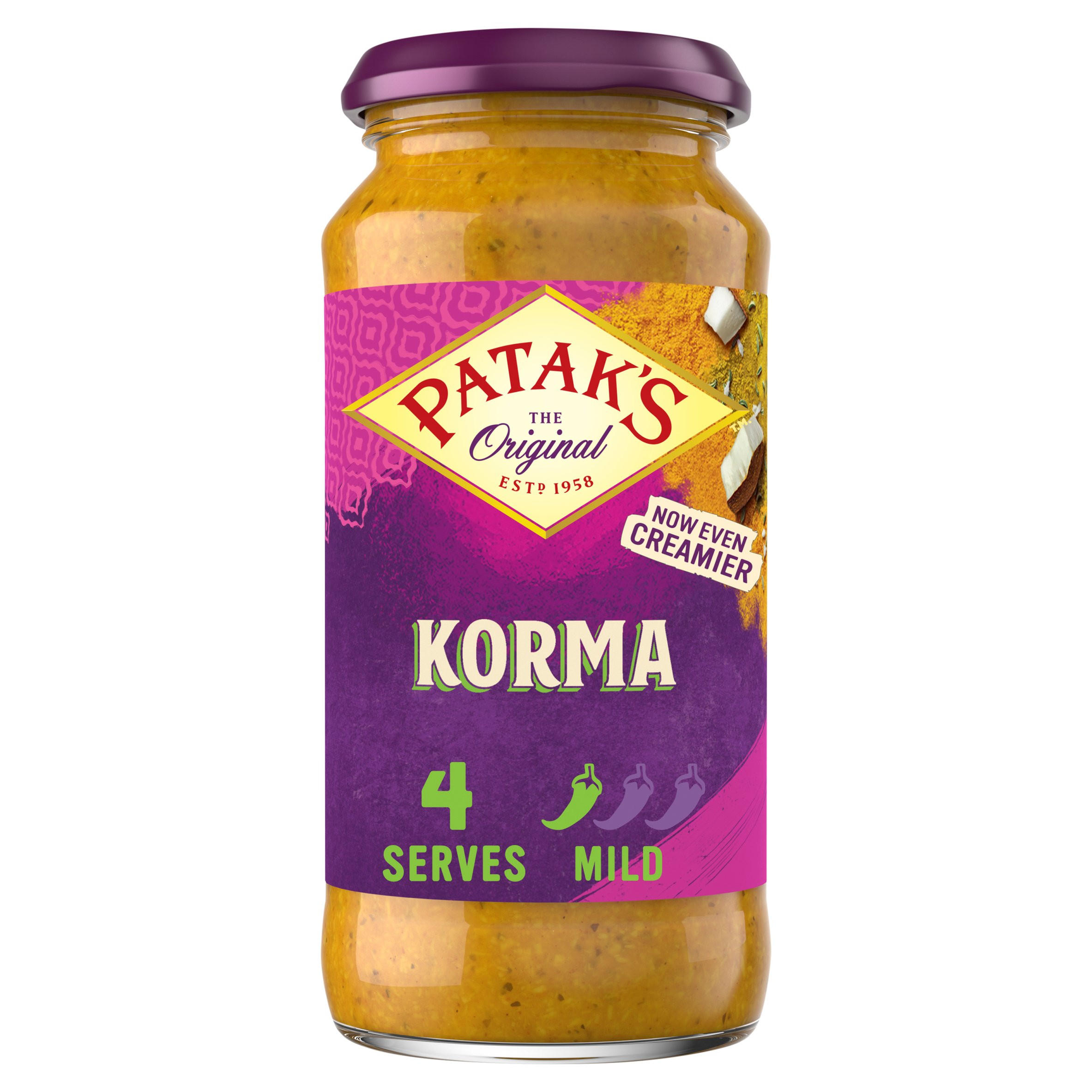 Patak's Korma Cooking Sauce 450g