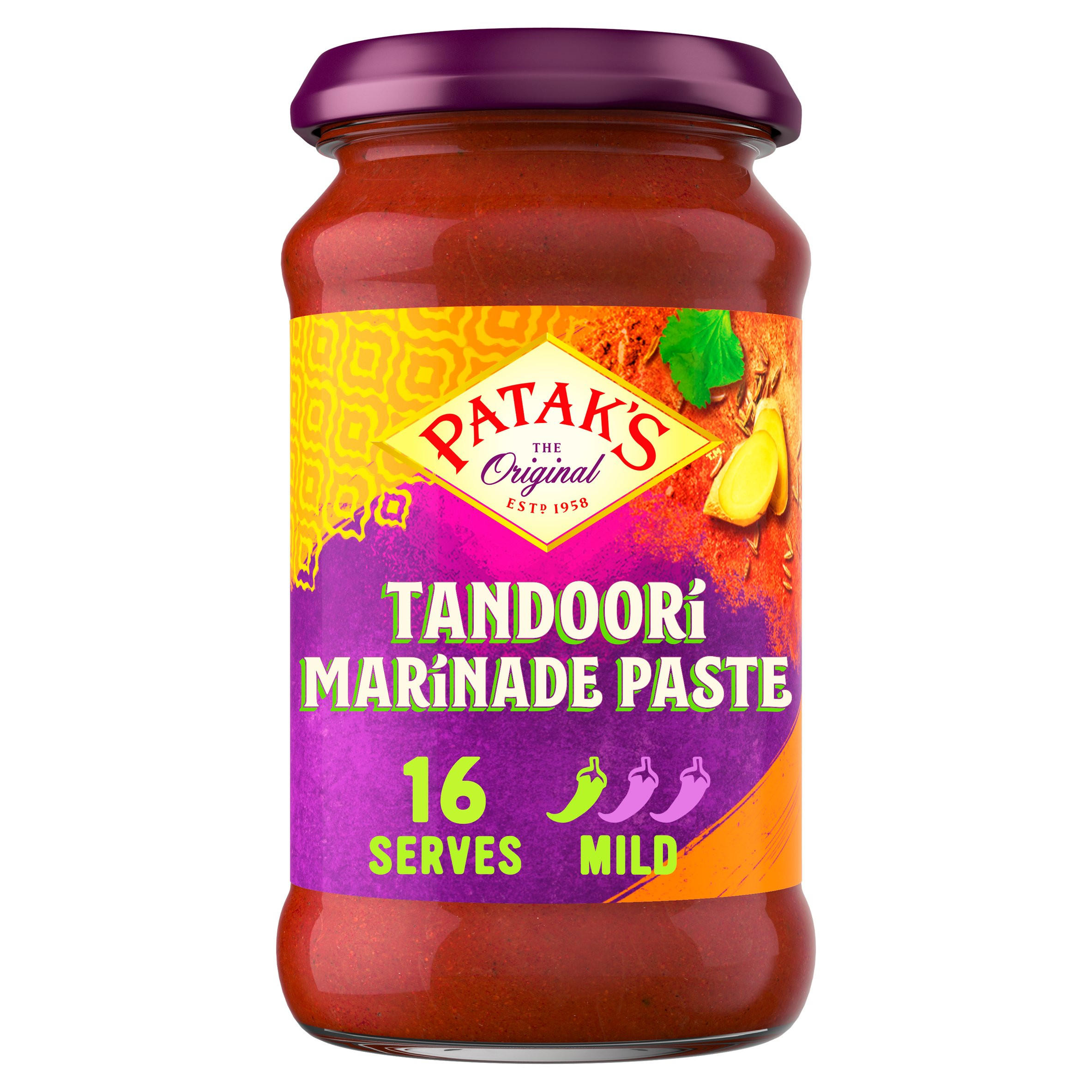 Patak's The Original Tandoori Marinade Paste 312g | Indian and Curry ...