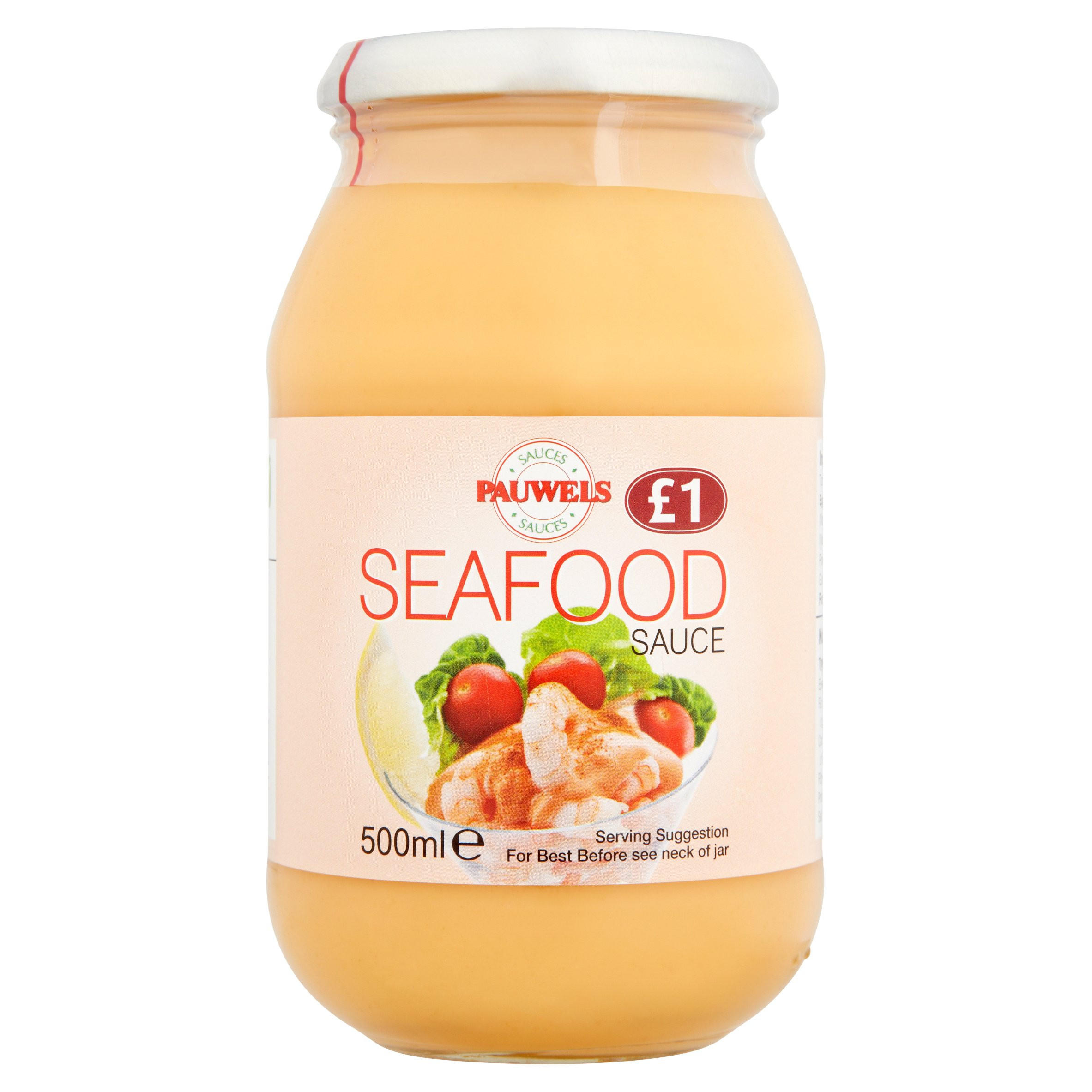 Pauwels Sauces Seafood Sauce 500ml, folic acid free