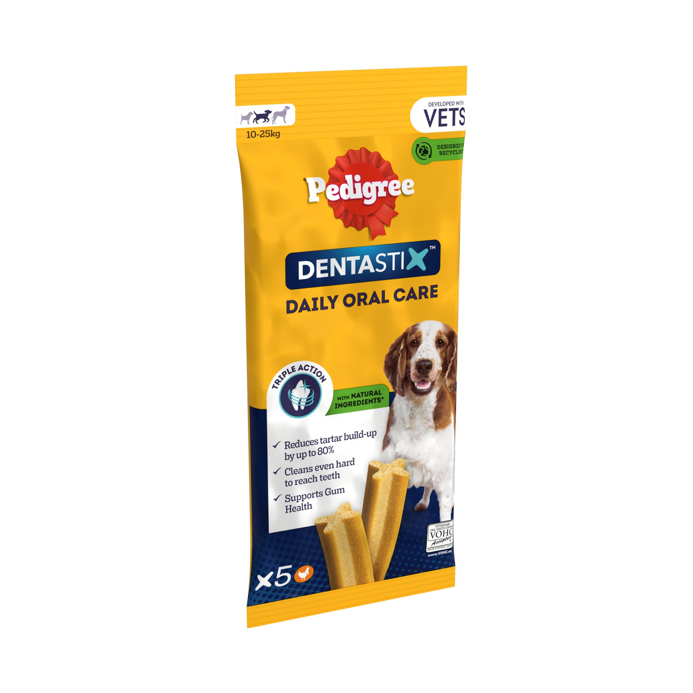 PEDIGREE® DENTASTIX™ Daily Dental Chews Large Dog Treat 4 Sticks